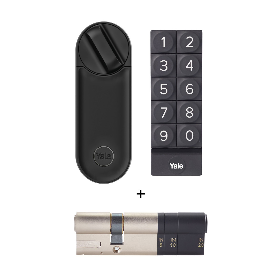 Yale Linus L2 Smart Lock + Smart Keypad + Adjustable Cylinder