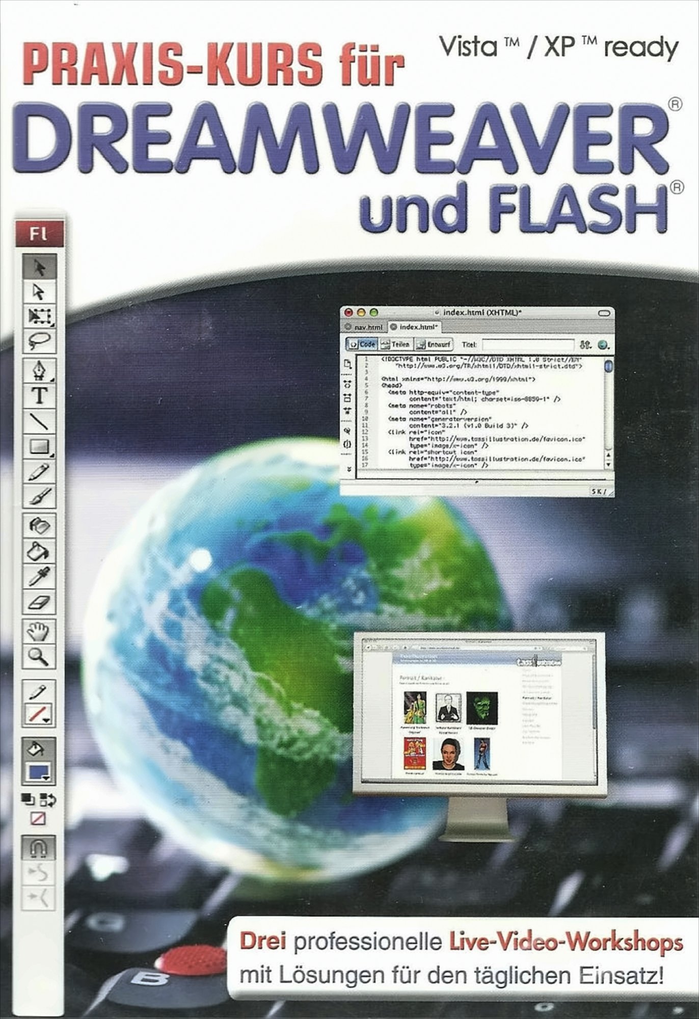 Praxiskurs für Dreamweaver und Flash
