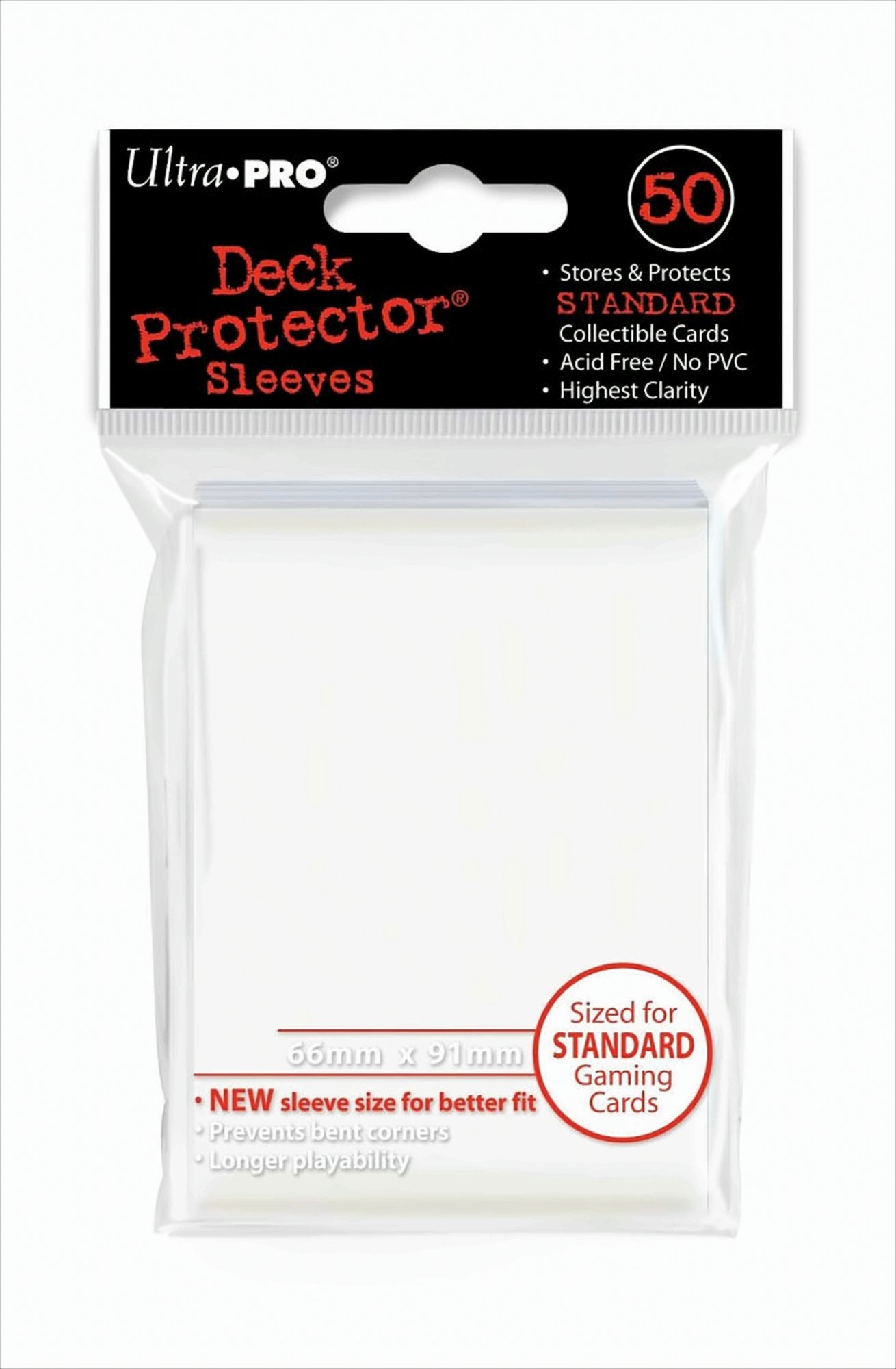 Ultra Pro Deck Protectors Powder White (50 Stk)