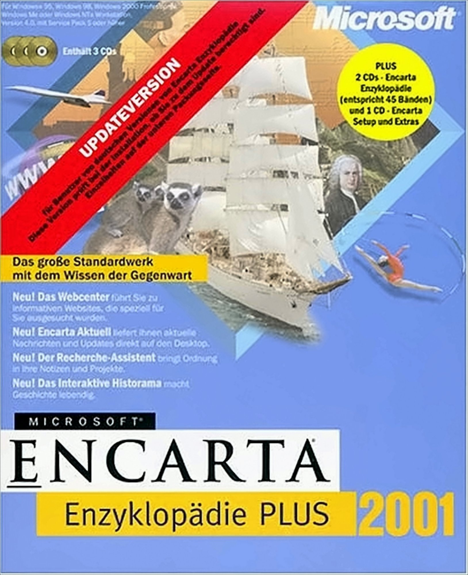 MS Encarta Enzyklopädie Plus 2001 Update