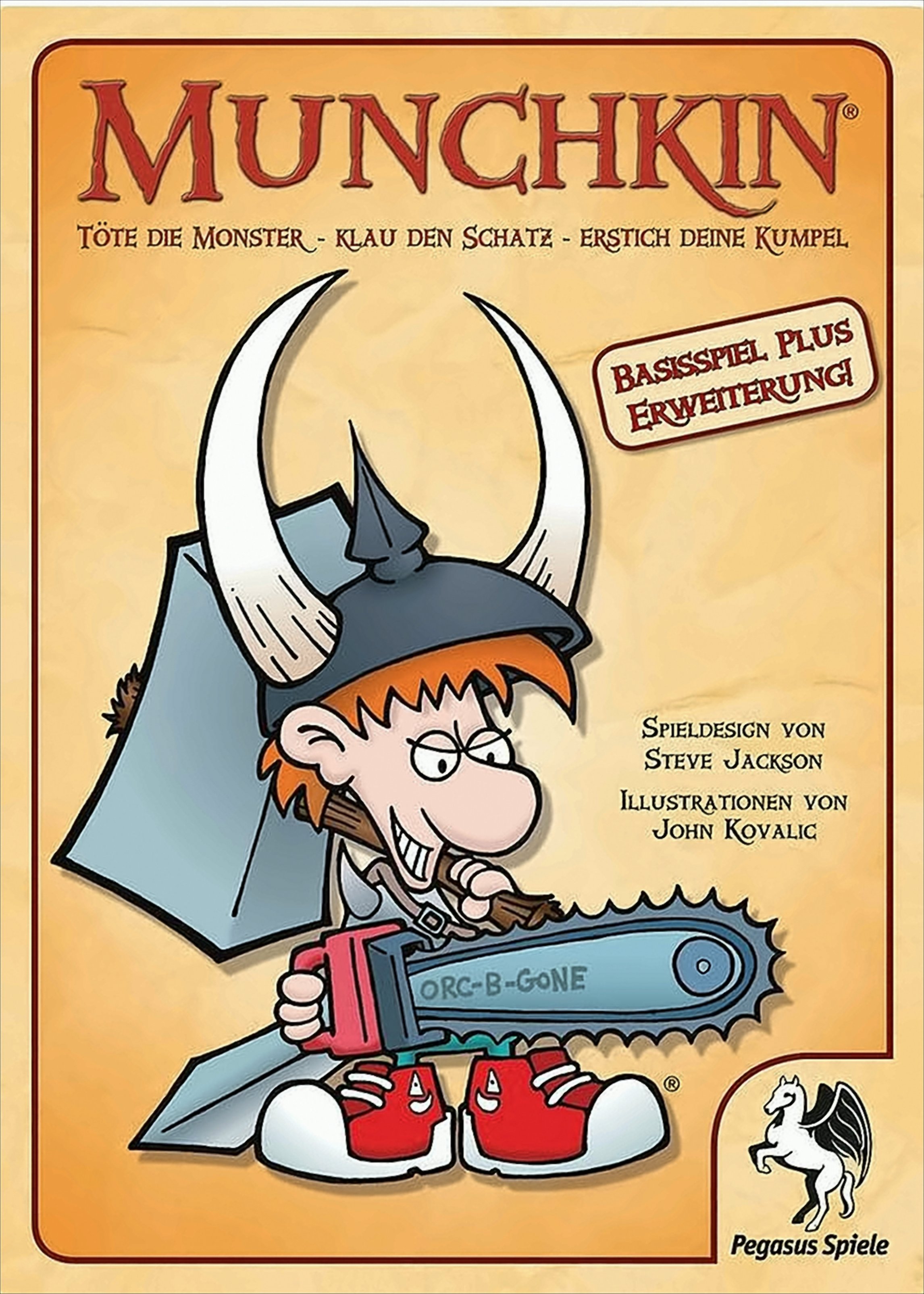 Munchkin - Basisspiel plus Erweiterung