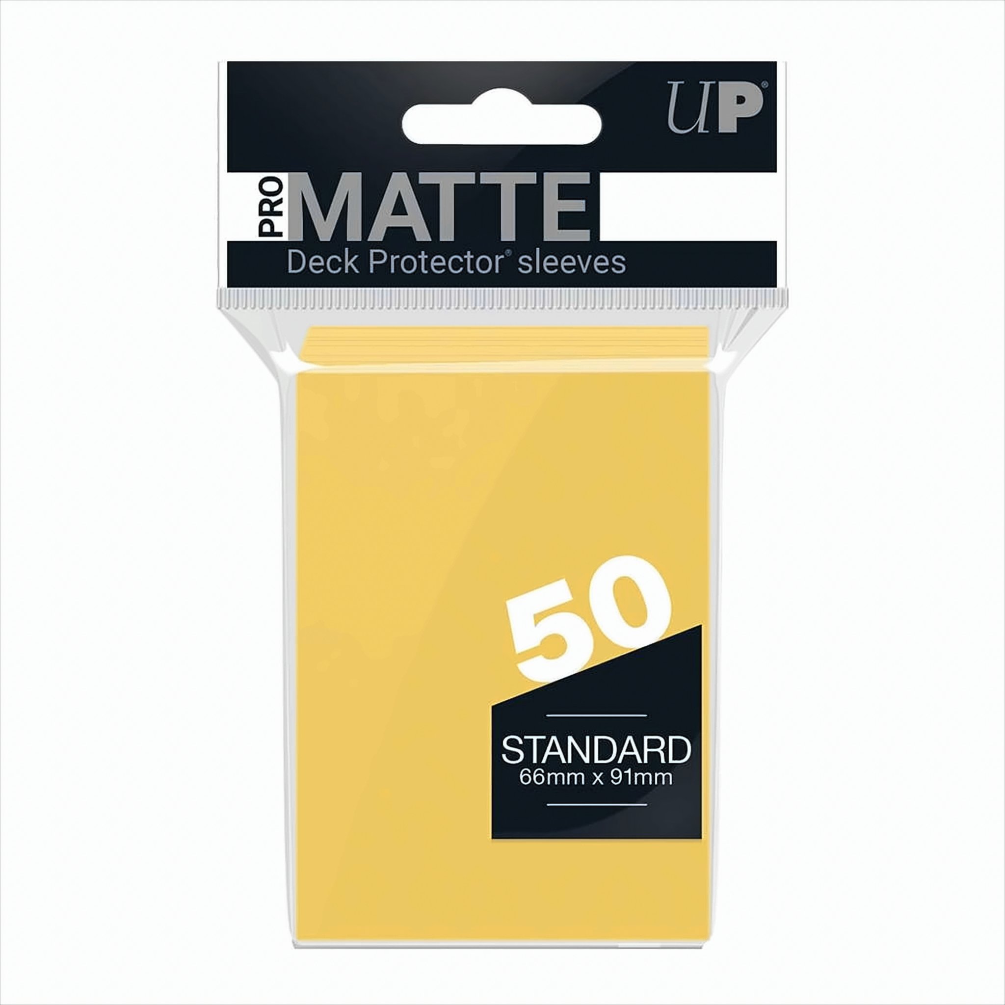 UP Pro-Matte Sleeves yellow (50 ct.)