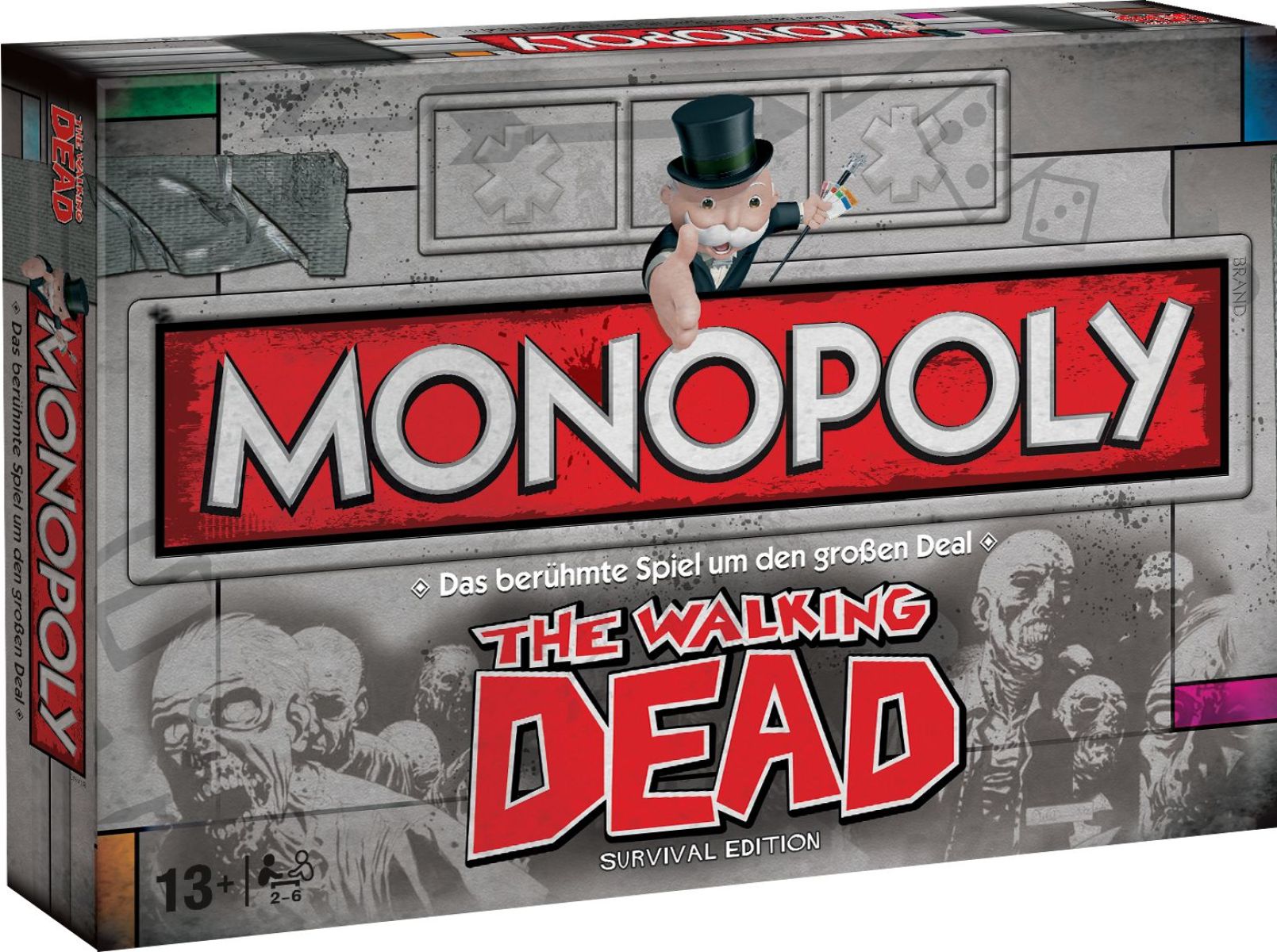 Monopoly - The Walking Dead SURVIVAL-EDITION auf DEUTSCH
