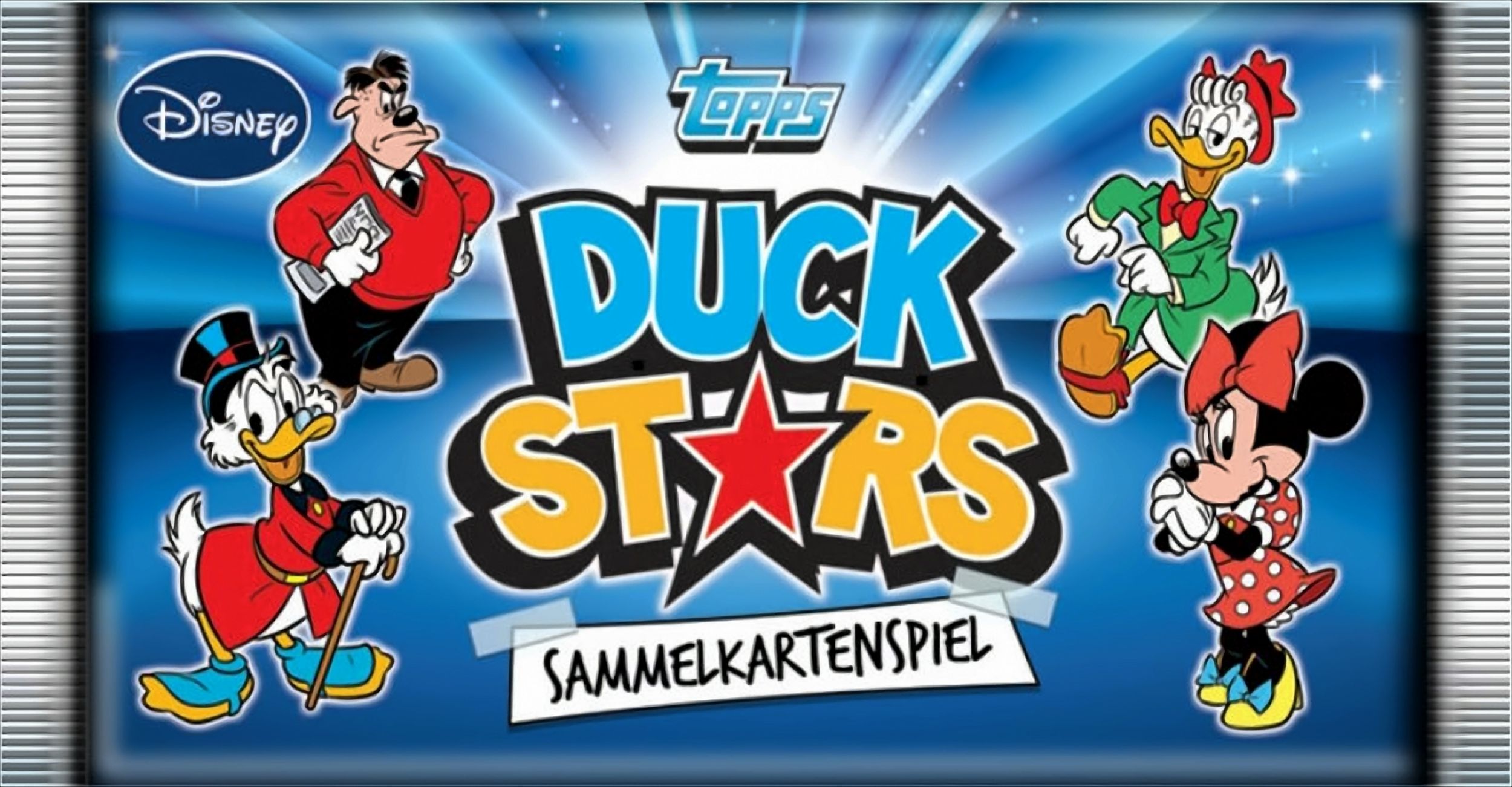 Disney Duck Stars Sammelkarten - ein Booster