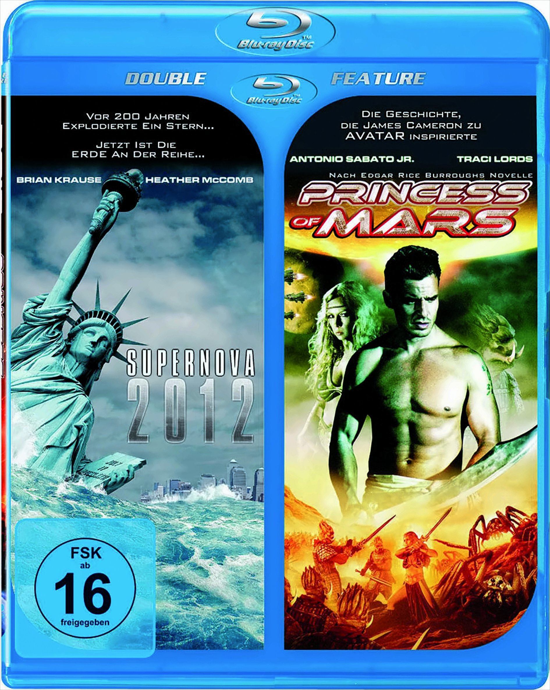 Doppel-BD: 2012 Supernova & Princess of Mars [Blu-ray]