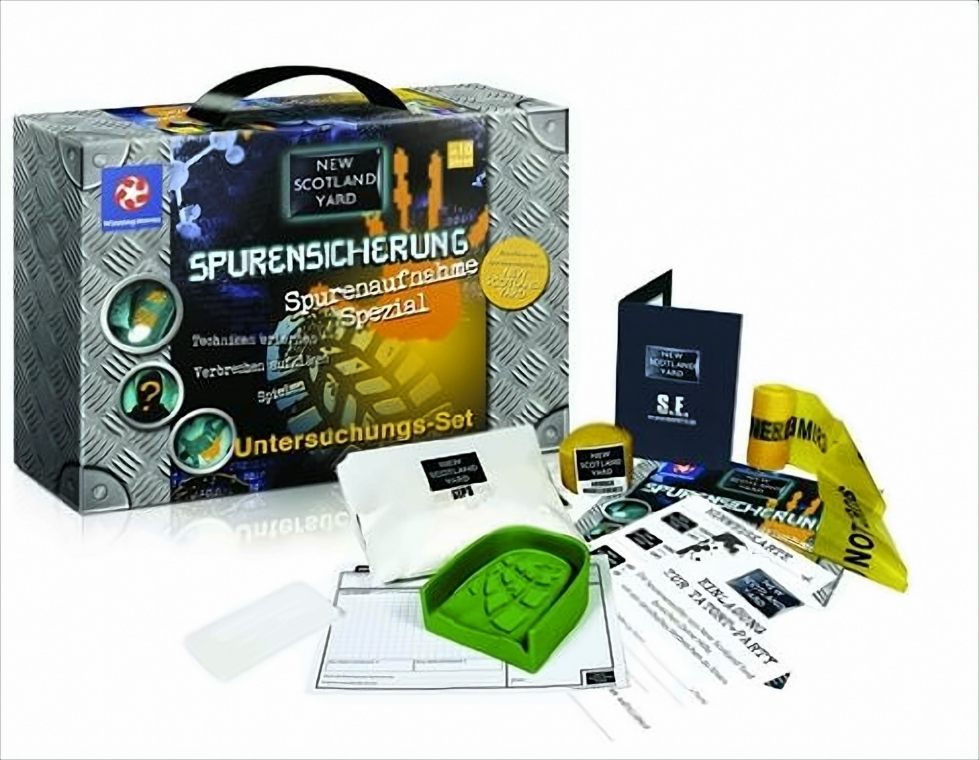 80428 Winning Moves New Scotland Yard Spurensicherung - Spurenaufnahme