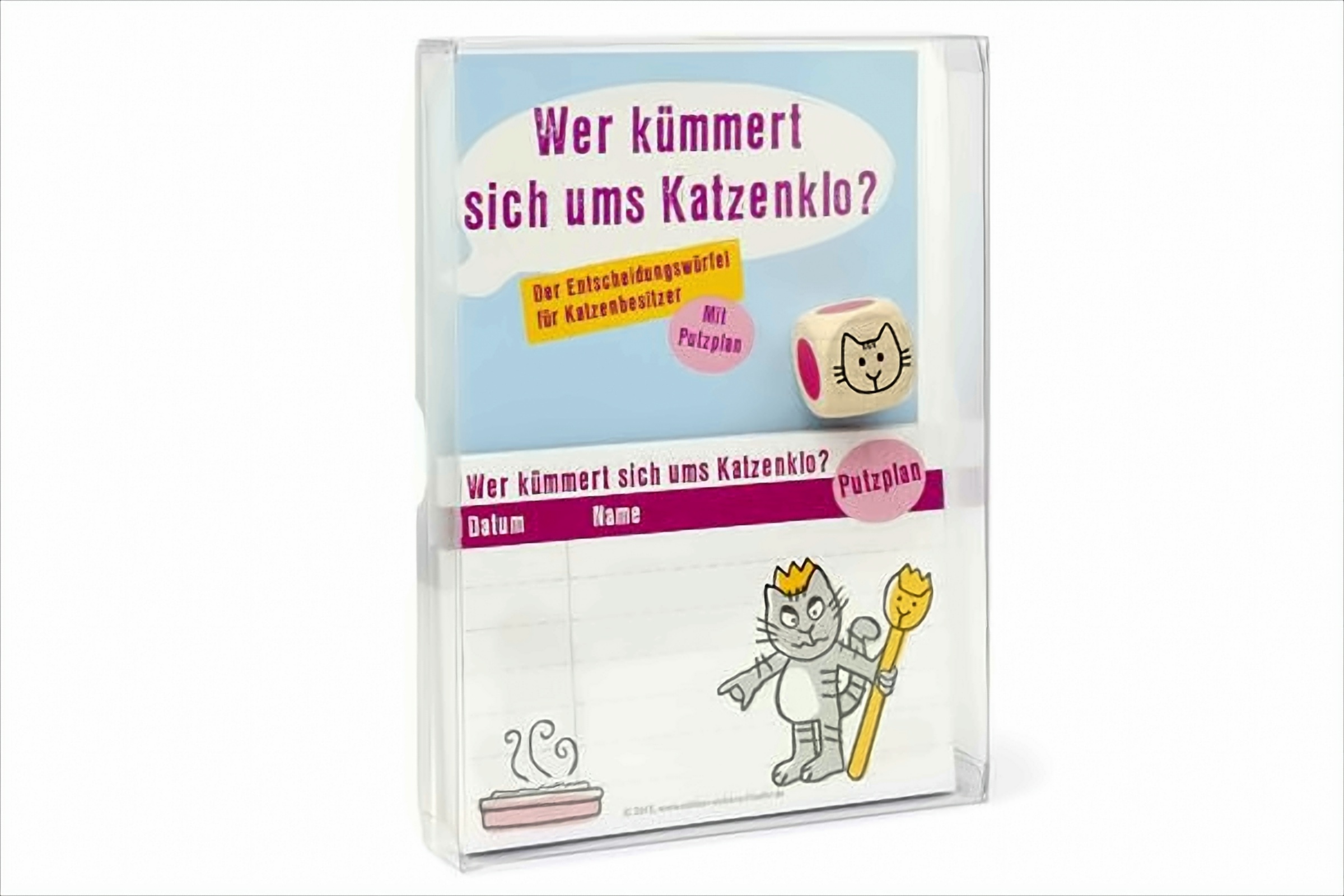 Wer kümmert sich um das Katzenklo?