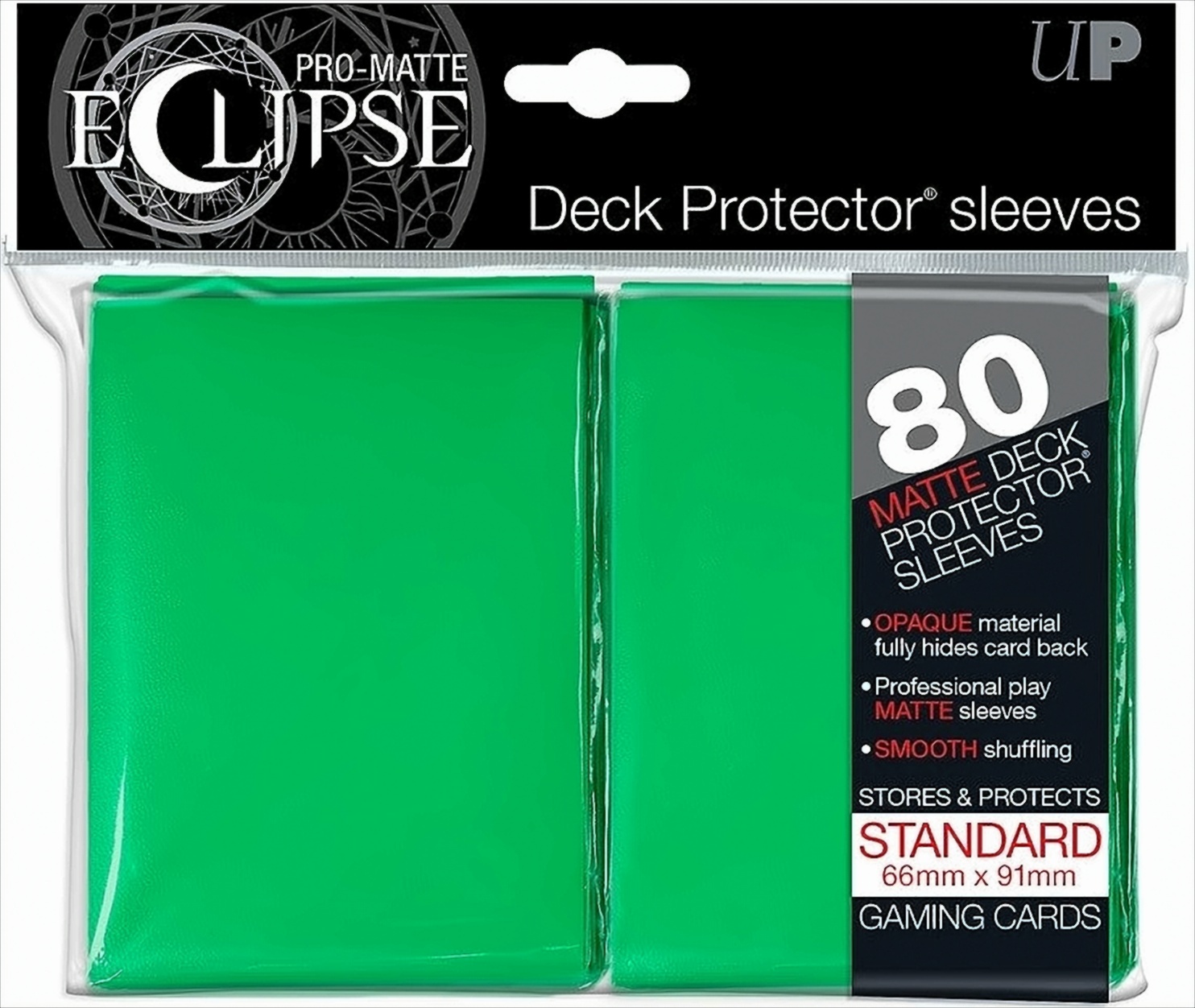 Ultra Pro Deck Pro PRO Eclipse Green Matte 80ct