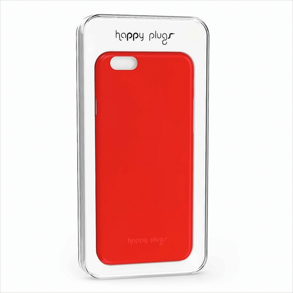 Happy Plugs Ultra Thin Smartphone Hülle für Apple iPhone 6/6S - Rot