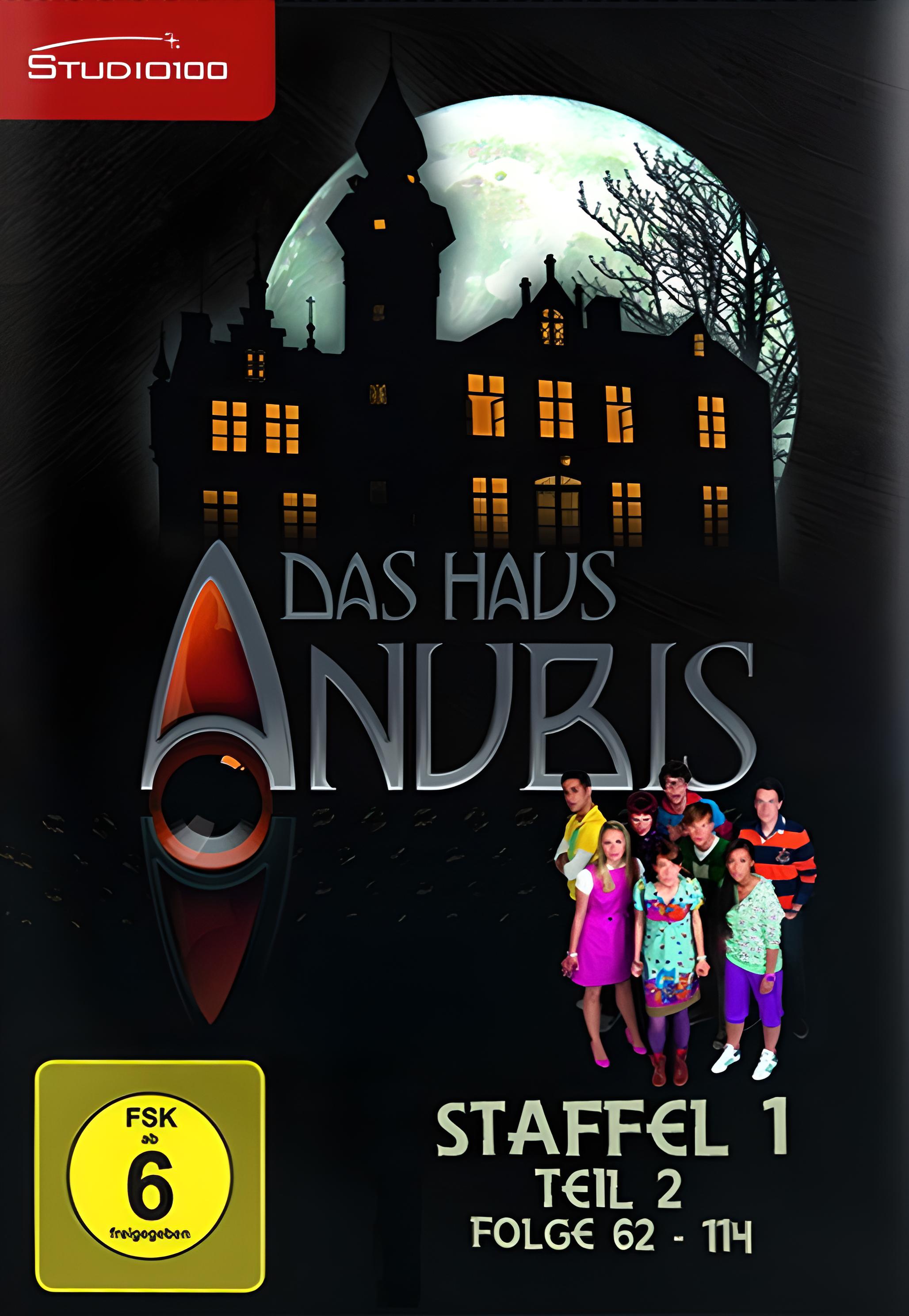 Das Haus Anubis - Staffel 1, Teil 2 (Folge 62-114) (4 DVDs)