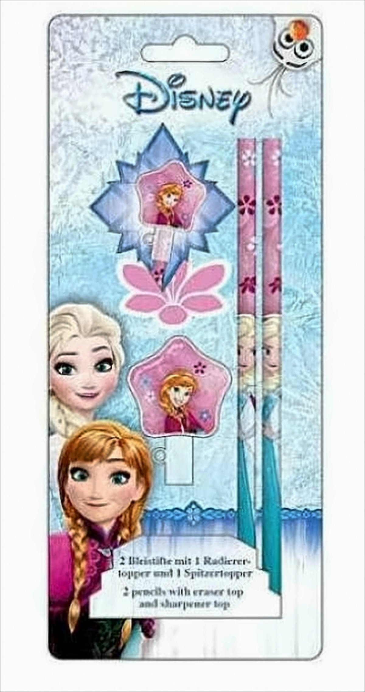 Frozen 2 Bleistifte u. Radierer