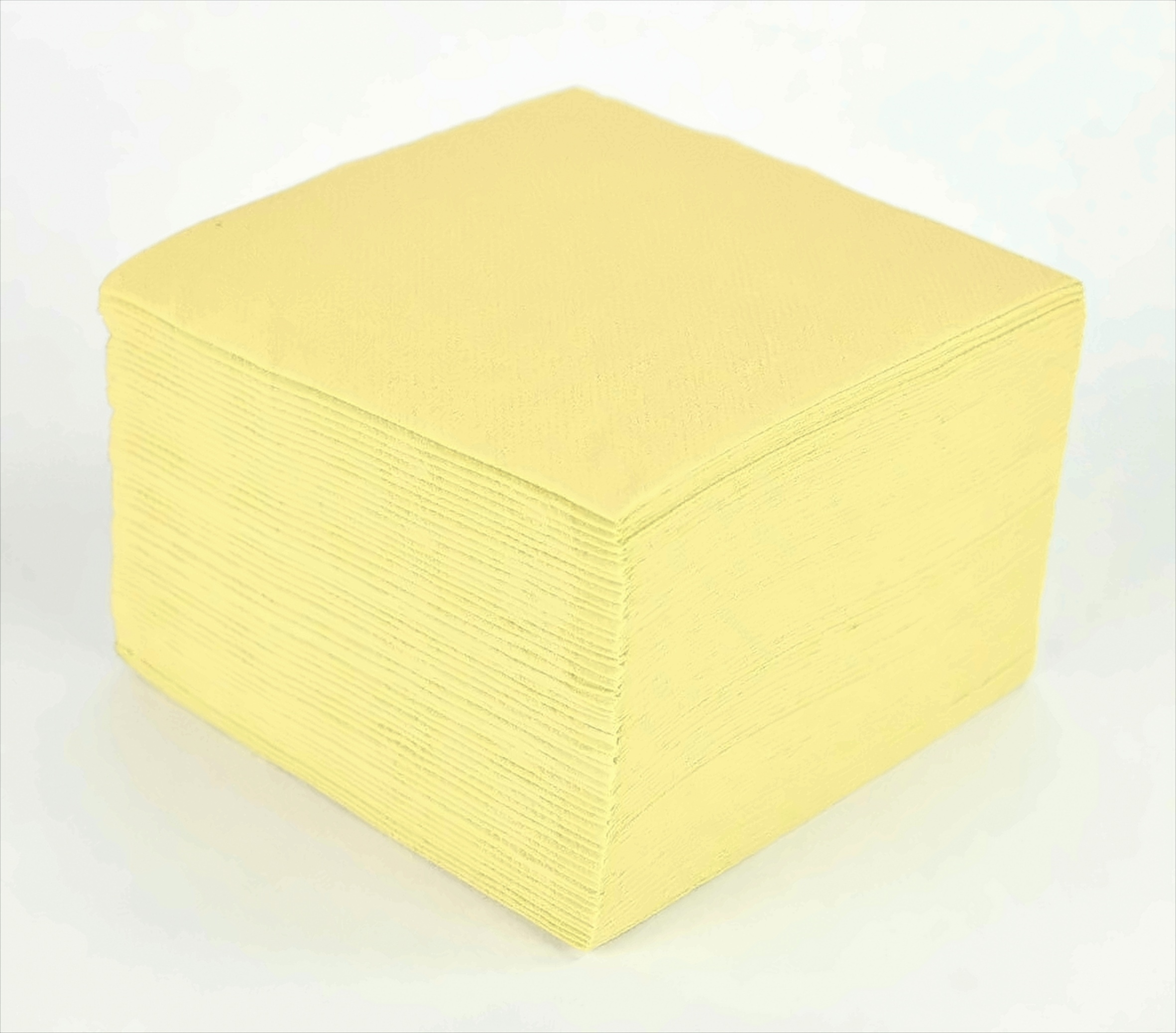 Servietten 25x24 in creme/gold 50 Stück