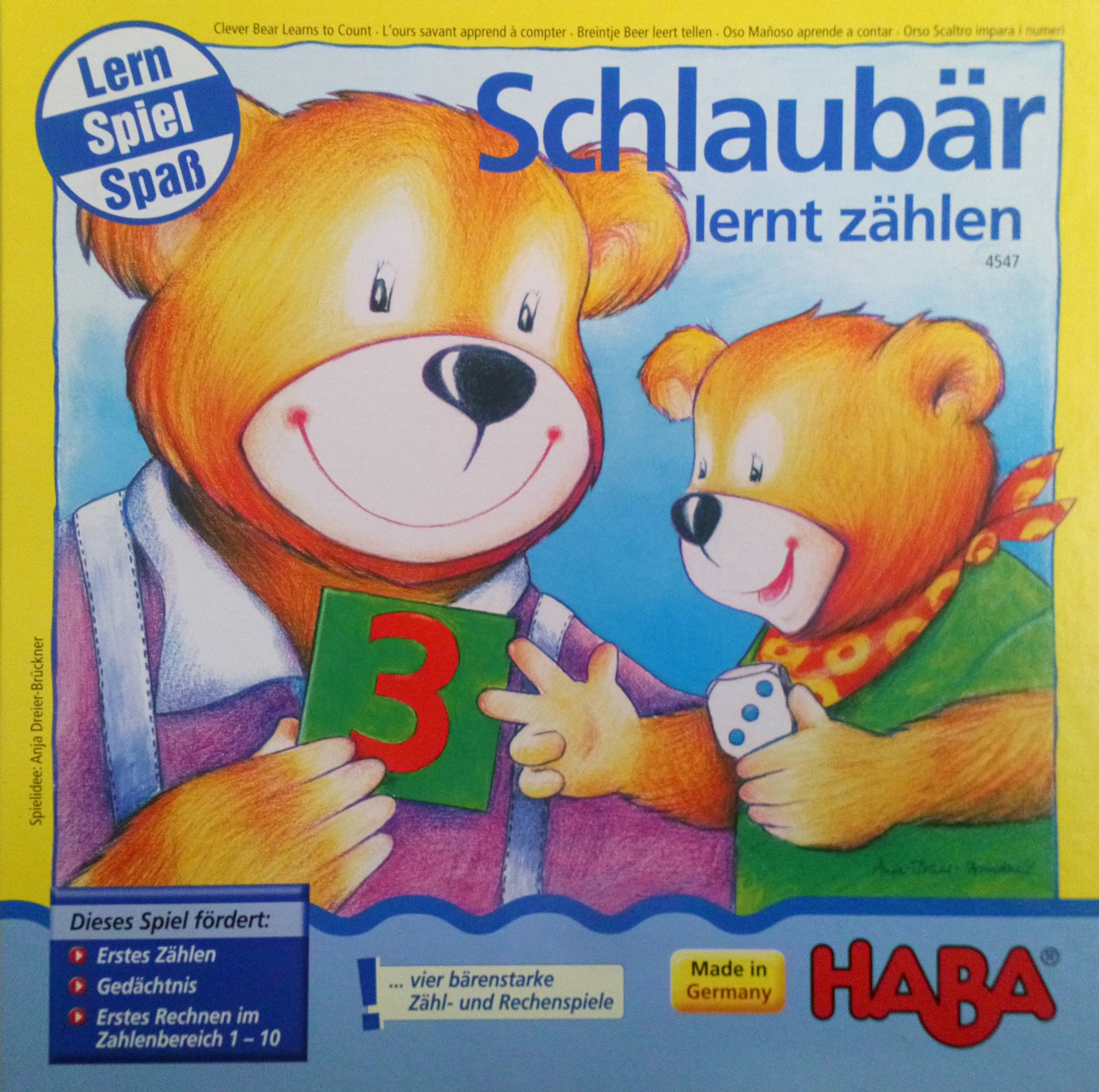 Schlaubär lernt zählen