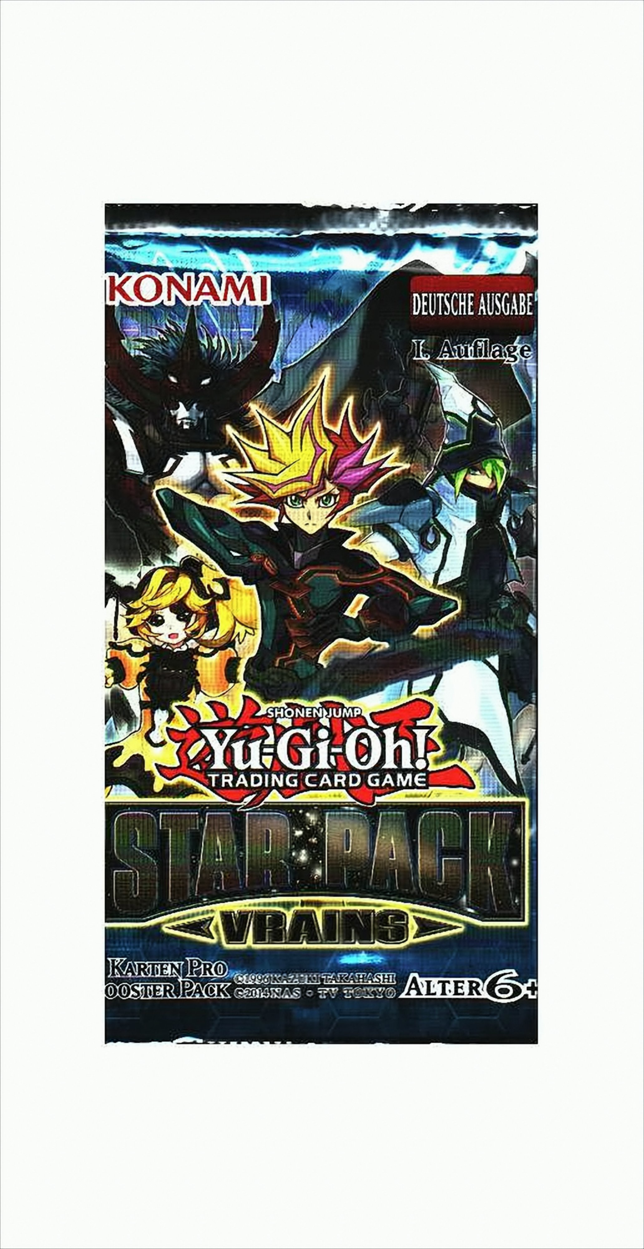 Yu-Gi-Oh! Star Pack Vrains 1 Booster mit 3 Karten