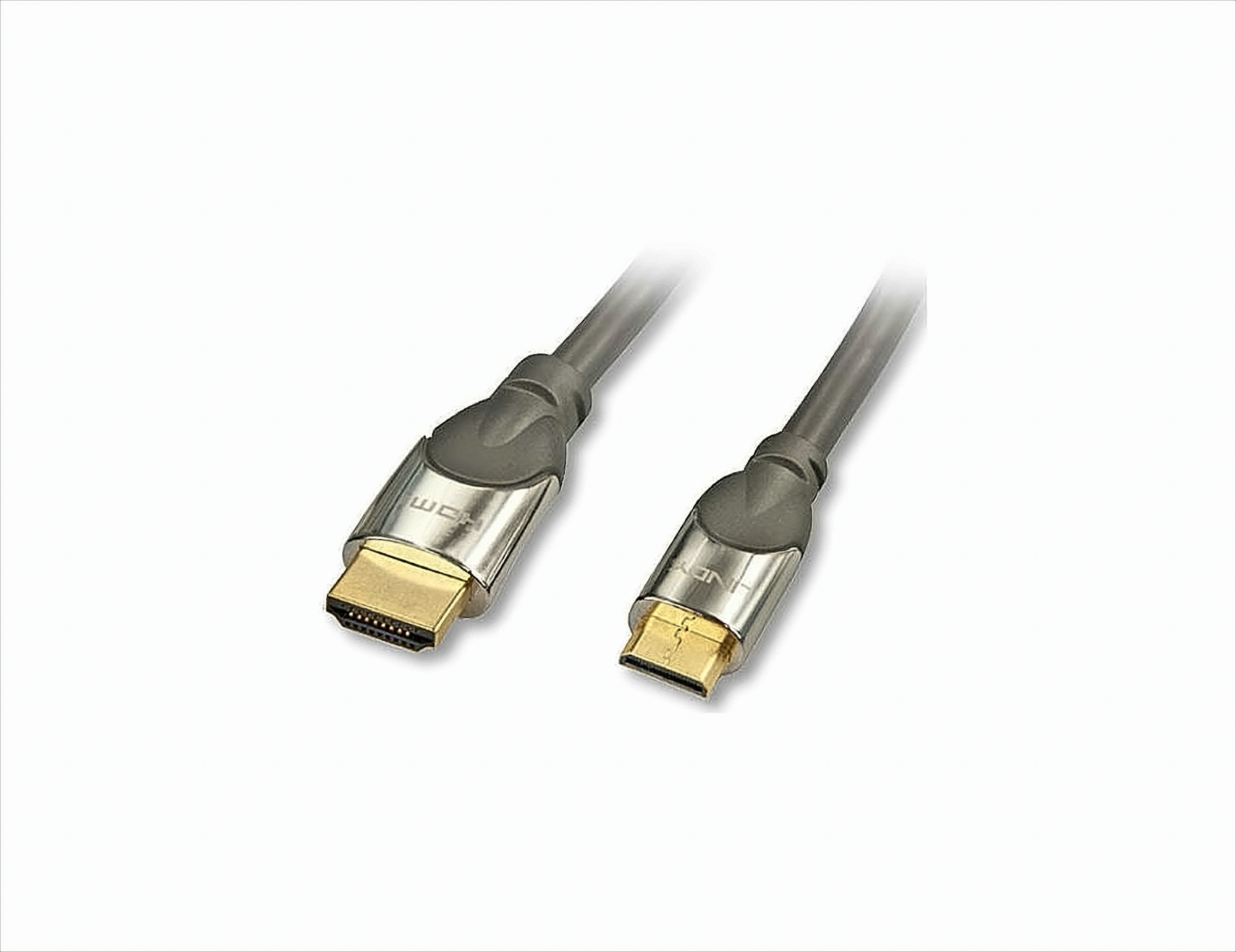 Lindy 41436 CROMO High-Speed-HDMI-Kabel mit Ethernet, Typ A/C, 1m