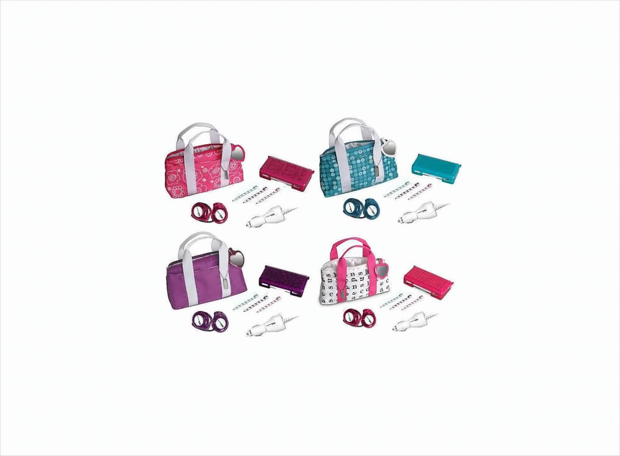 Nintendo DS Lite - Fashion Transport-Kit - farblich sortiert