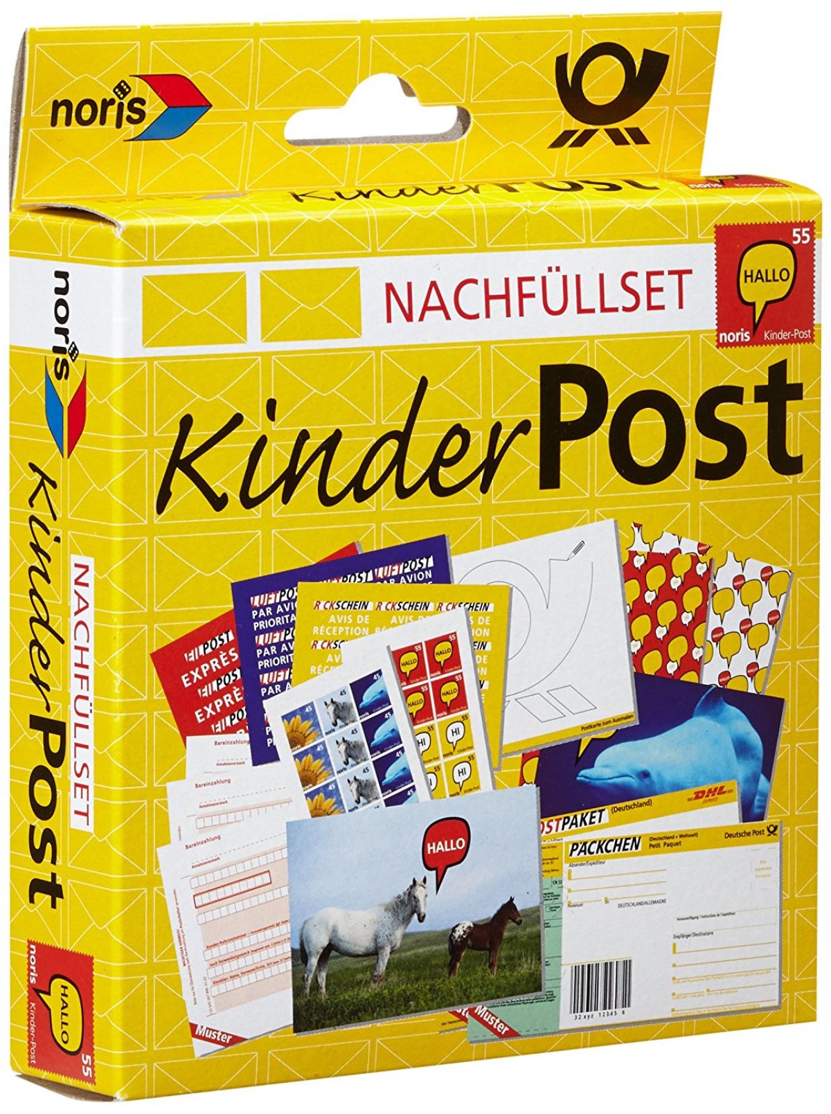 Noris Spiele 606521006 - Kinderpost Nachfüllset