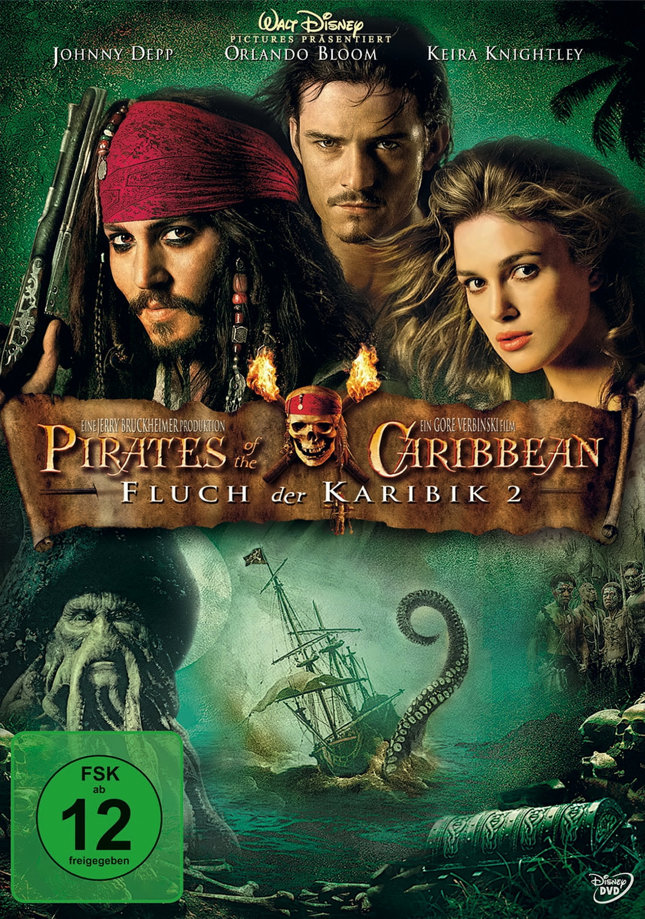 Pirates of the Caribbean - Fluch der Karibik 2 (Einzel-DVD)
