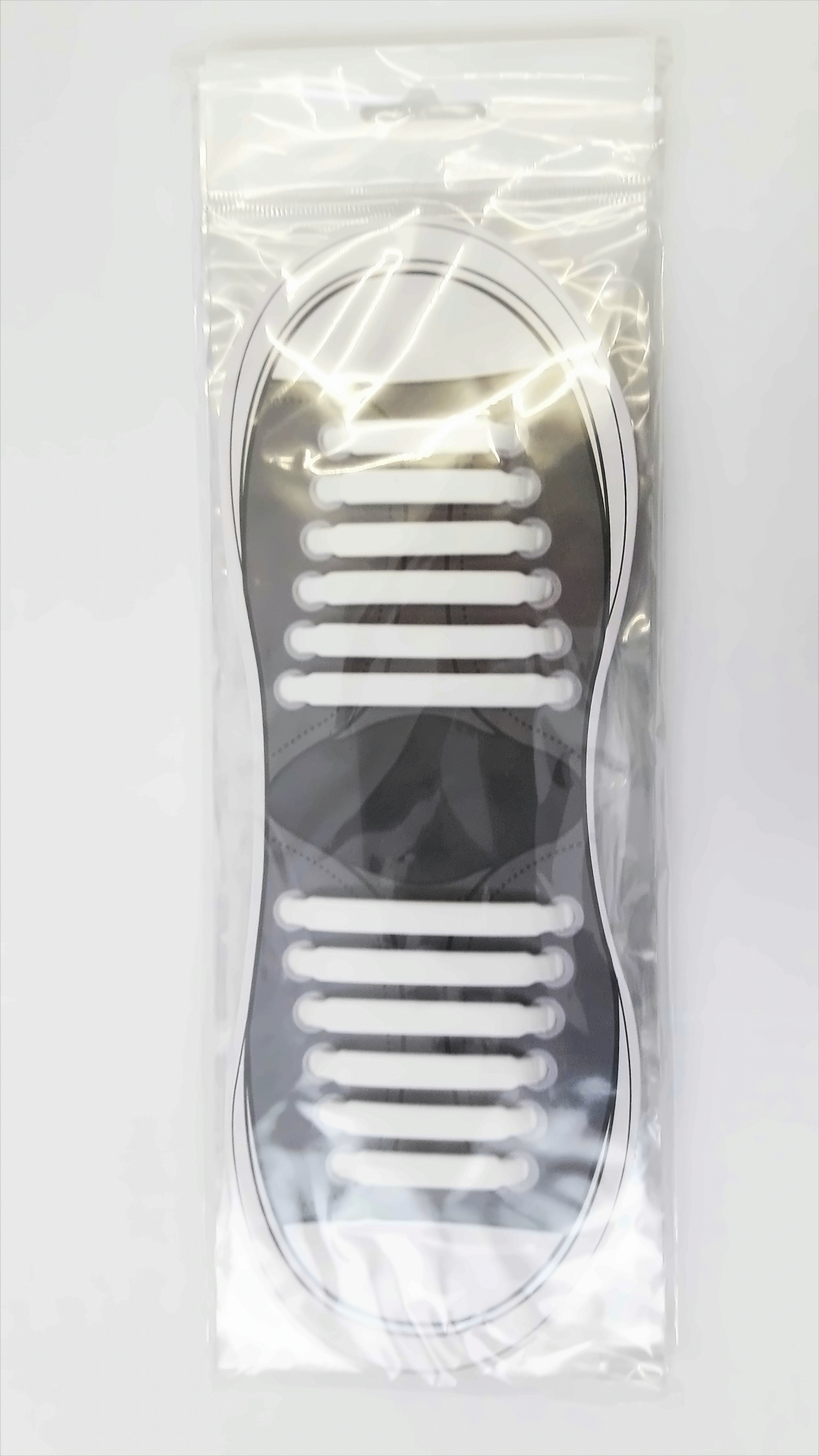 Silikon Schnürsenkel für 3 Paar Schuhe in 3 verschiedenen Farben