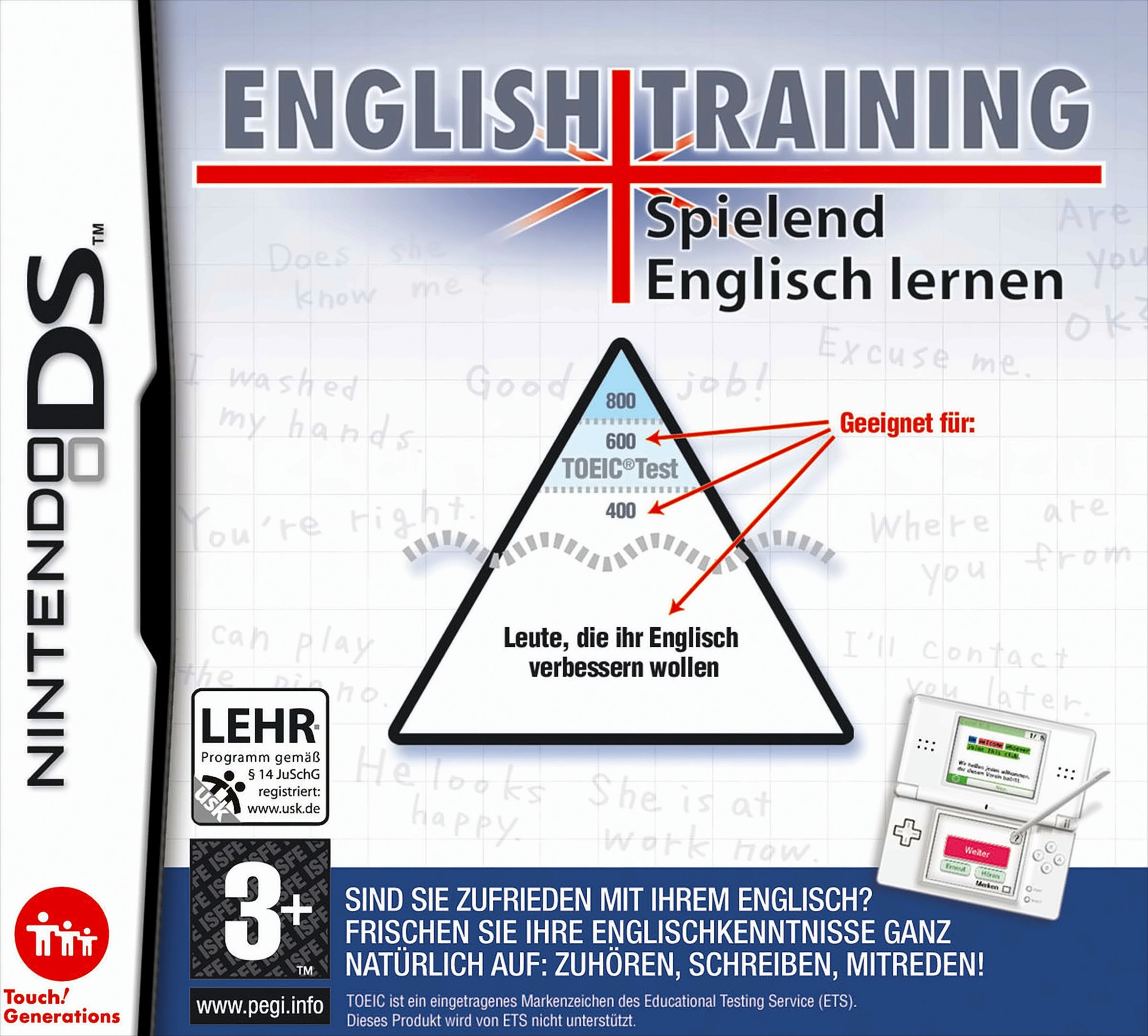 English Training: Spielend Englisch lernen [Nintendo DS / Deutschland]
