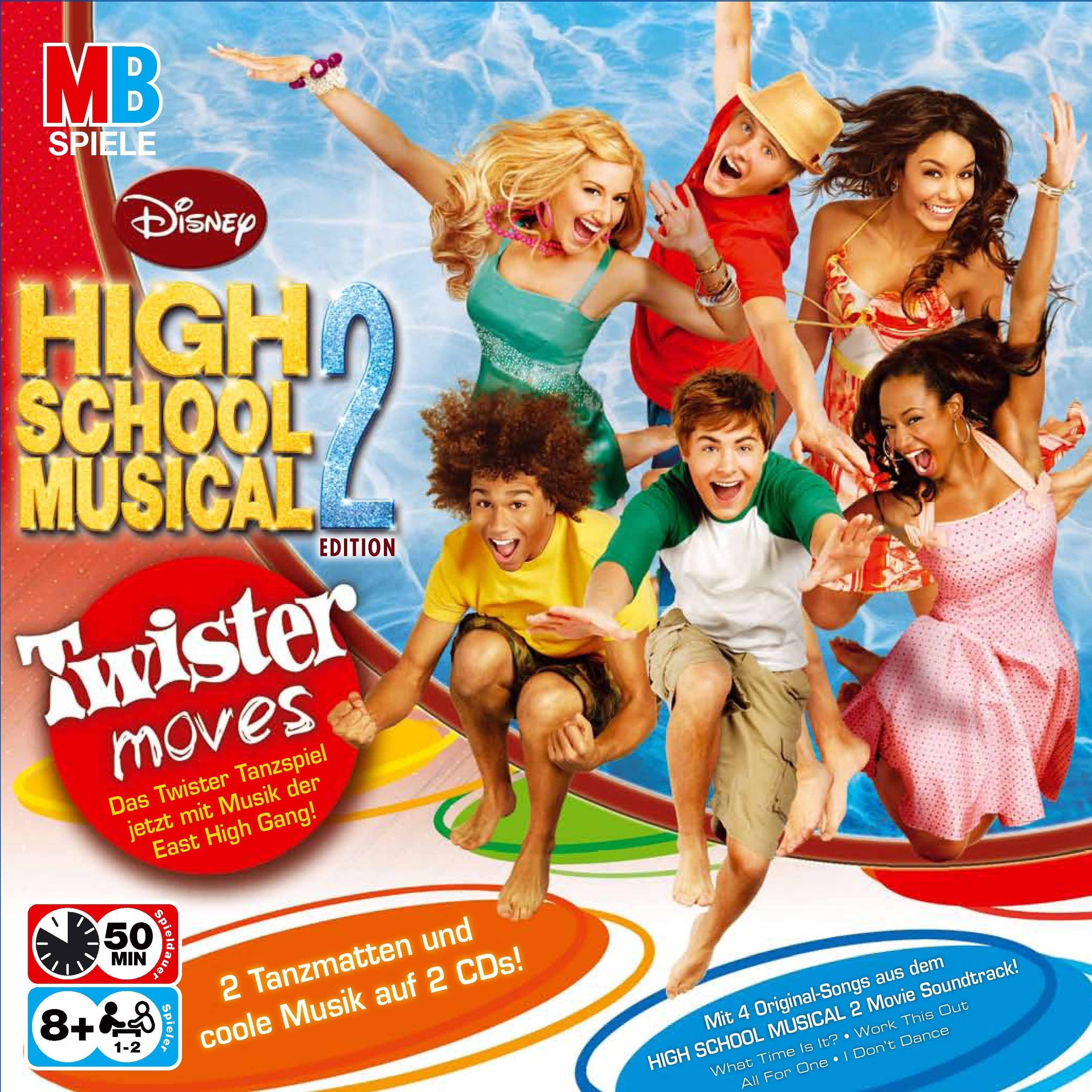 Hasbro 40475100 - MB Twister Moves High School Musical 2