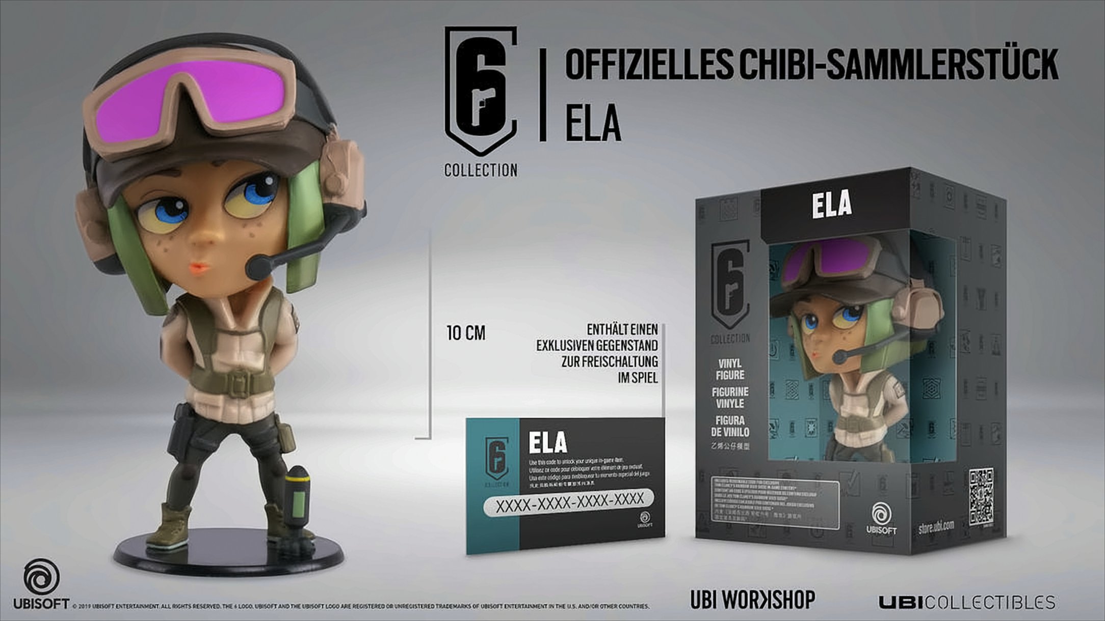 Six Collection 3 - Ela 10 cm Vinyl Figure