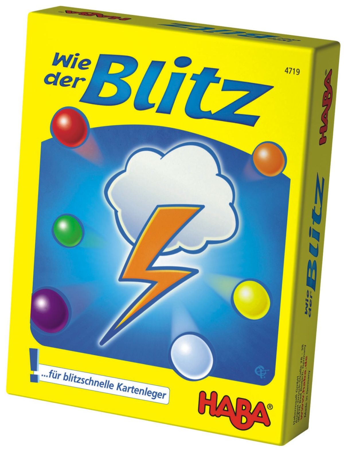 Haba 4719 Wie der Blitz Kartenspiel