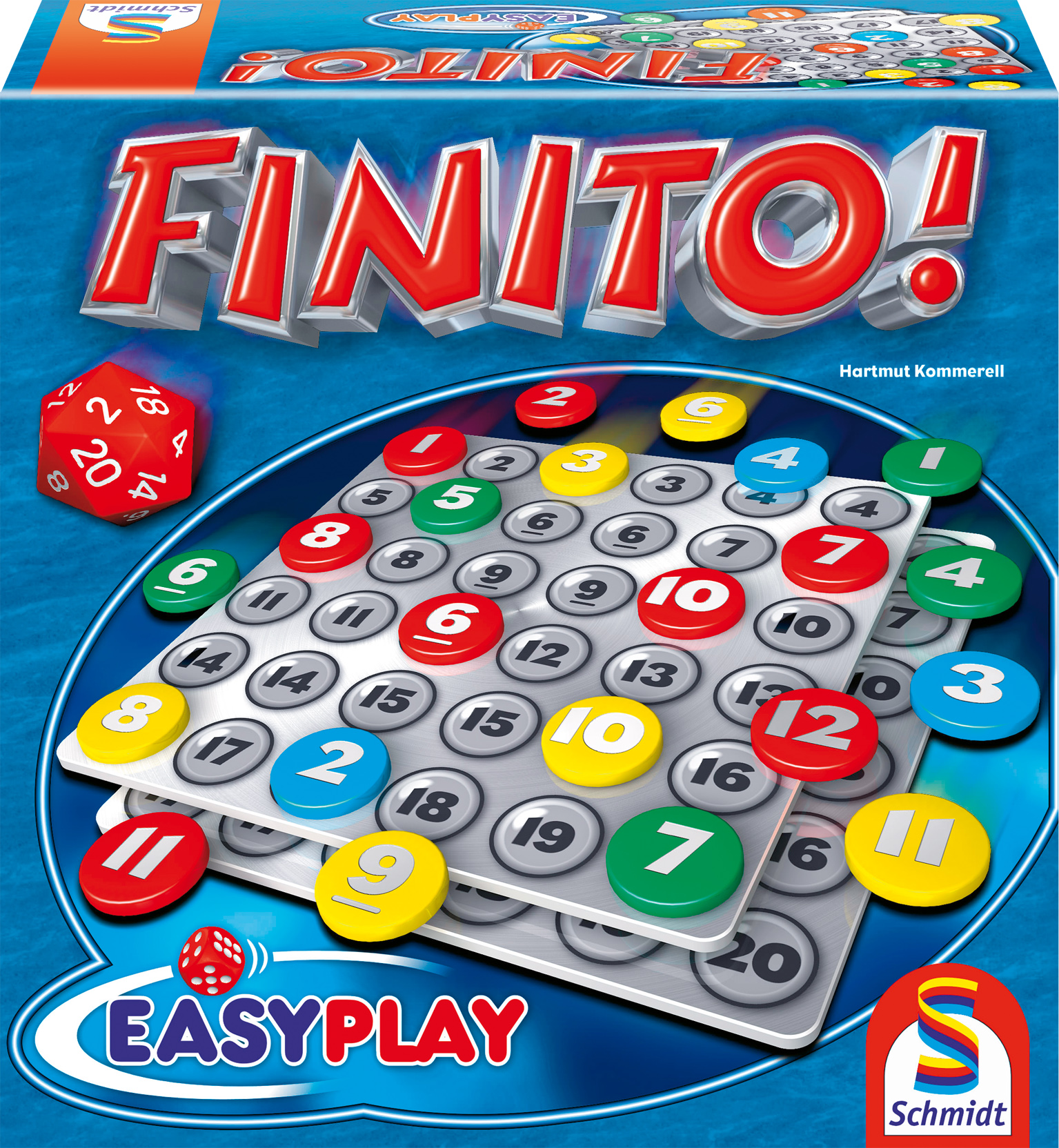 Finito! von Hartmut Kommerell, Schmidt Spiele 49001 - Easy Play