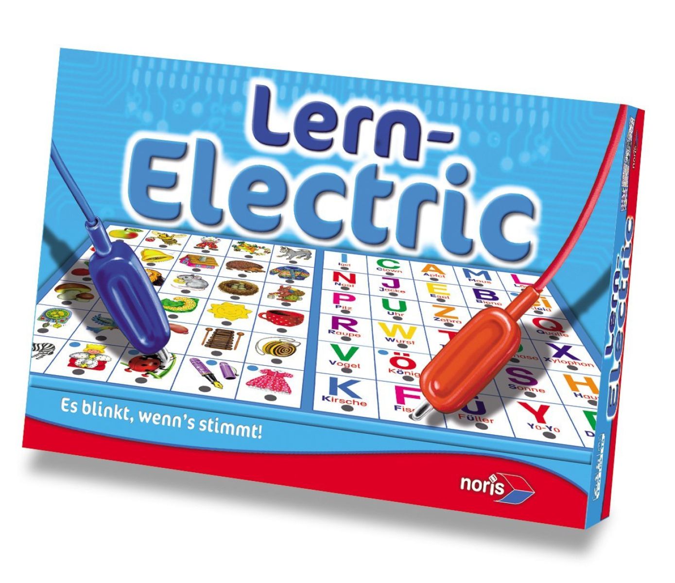 Noris Spiele 606013711 - Lern-Electric Kinderspiel