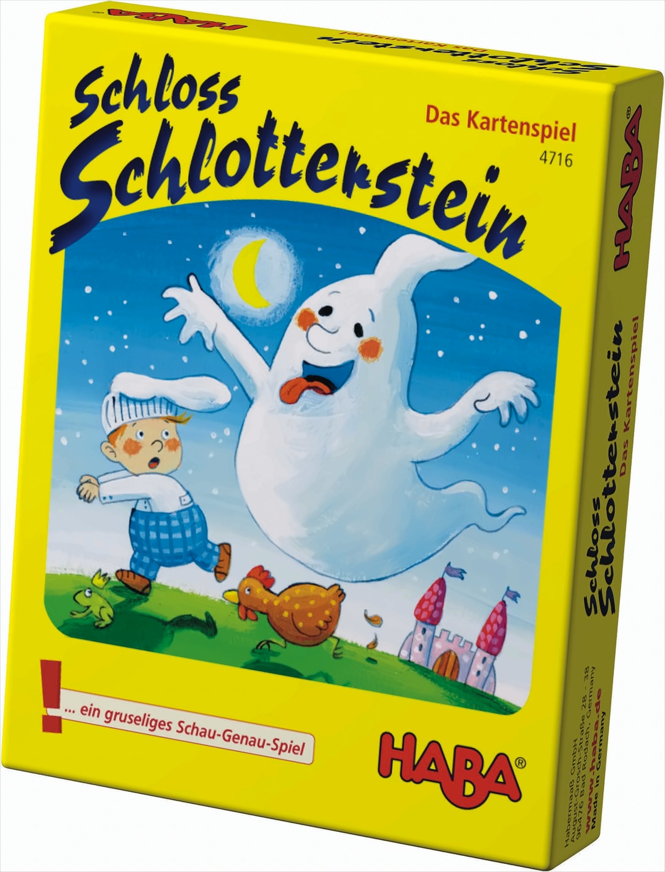 HABA 4716 Schloss Schlotterstein - das Kartenspiel