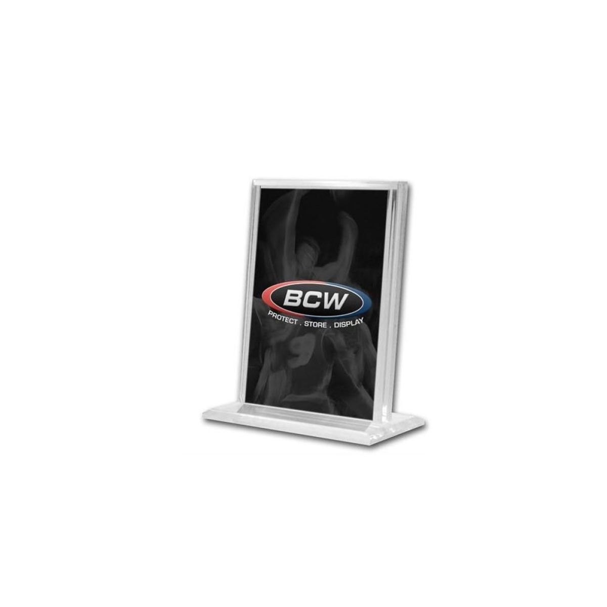 BCW Acryl Card Holder 1/2' 1,27 cm vertikal mit Fuß