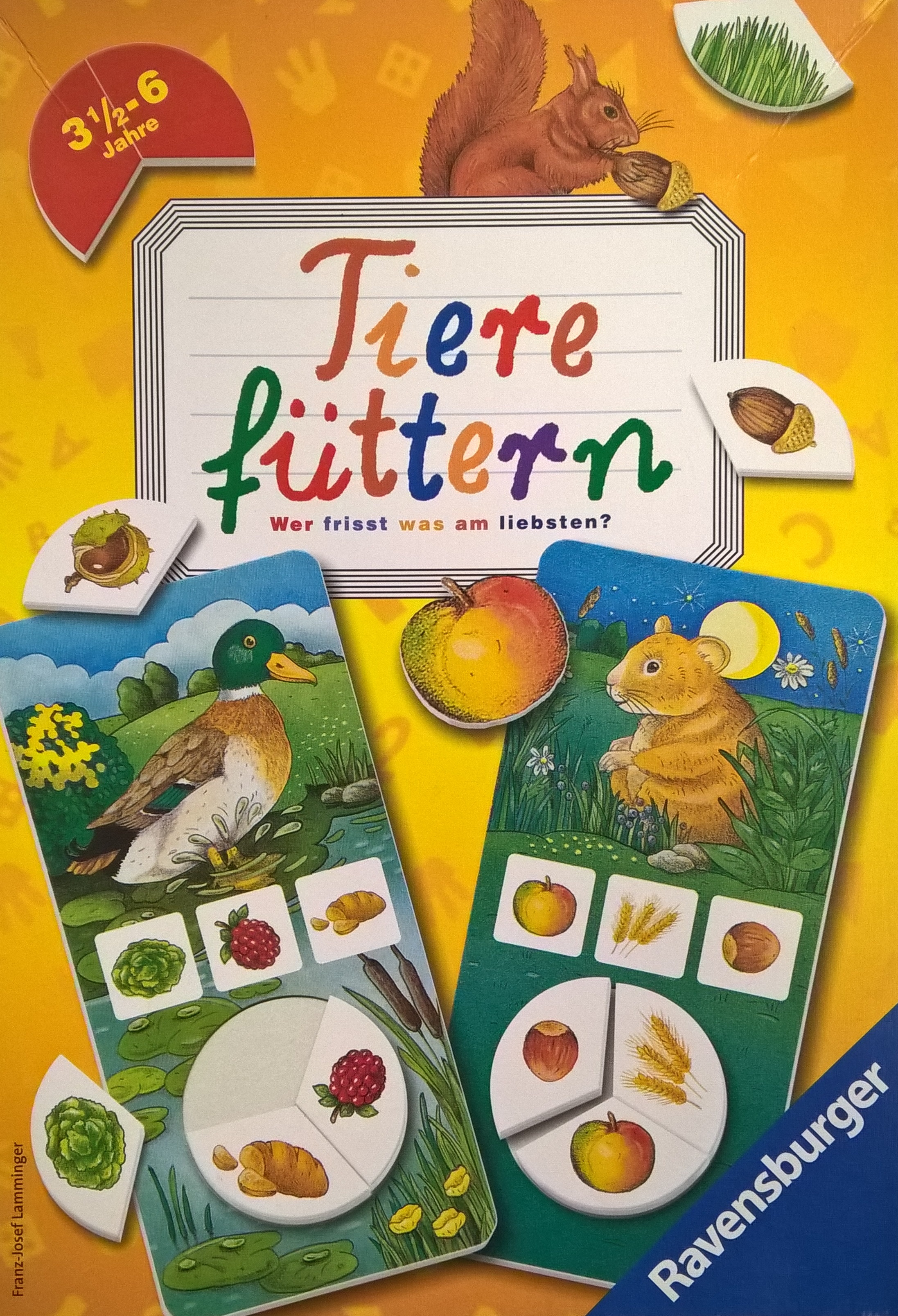 Tiere füttern - wer frisst was am liebsten