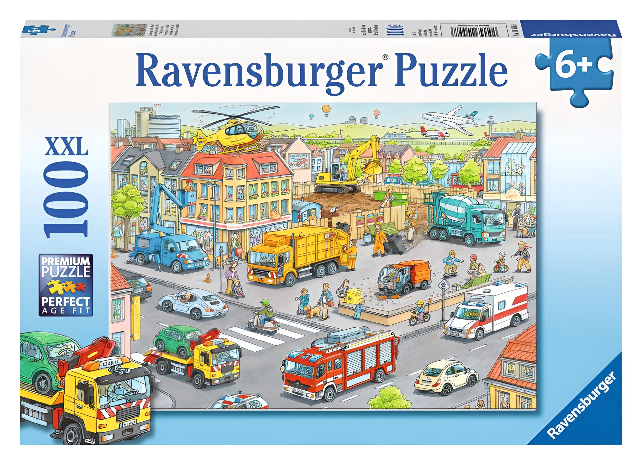 Fahrzeuge in der Stadt - puzzle