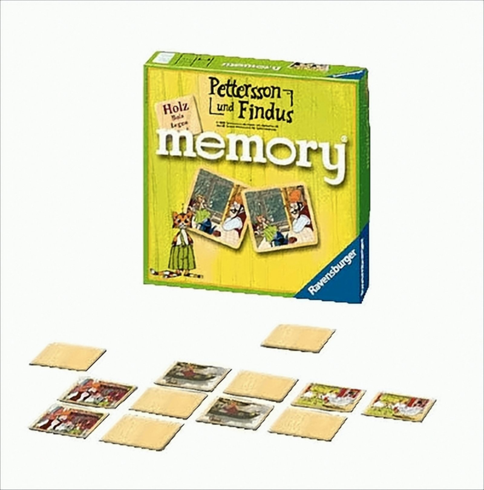 Pettersson und Findus - Holz-Memory
