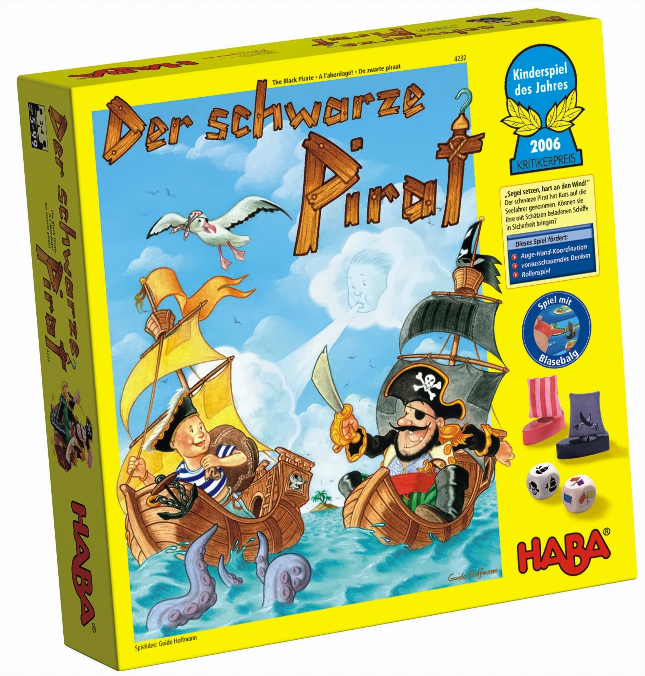 Der schwarze Pirat. Kinderspiel des Jahres 2006