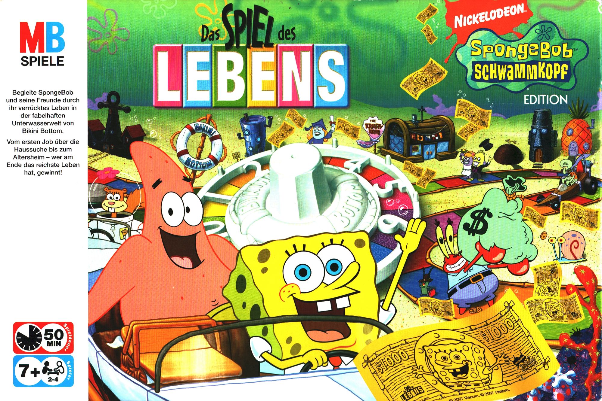 Spiel des Lebens SpongeBob