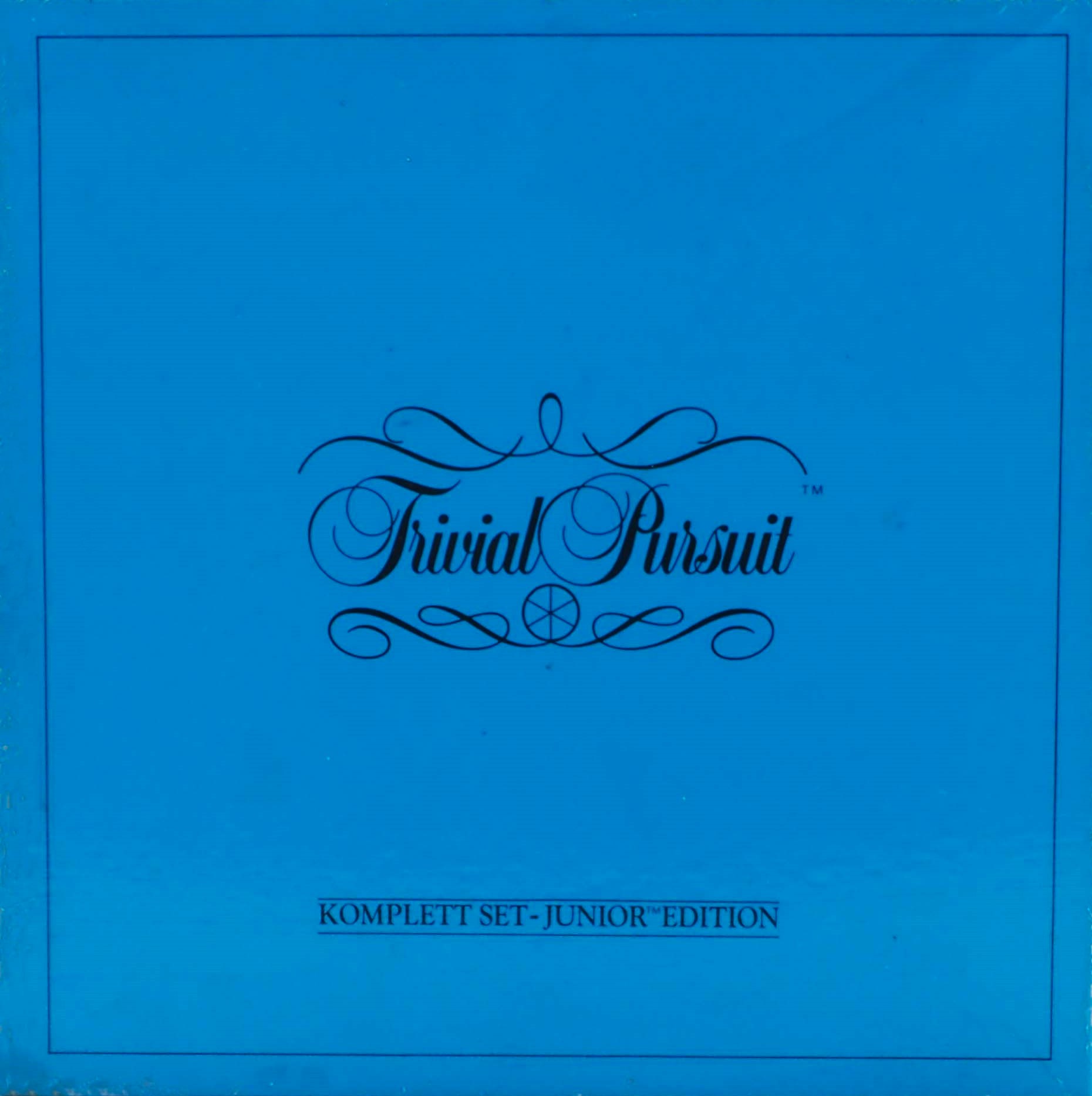 Trivial Pursuit: Komplett Set-Junior Edition.