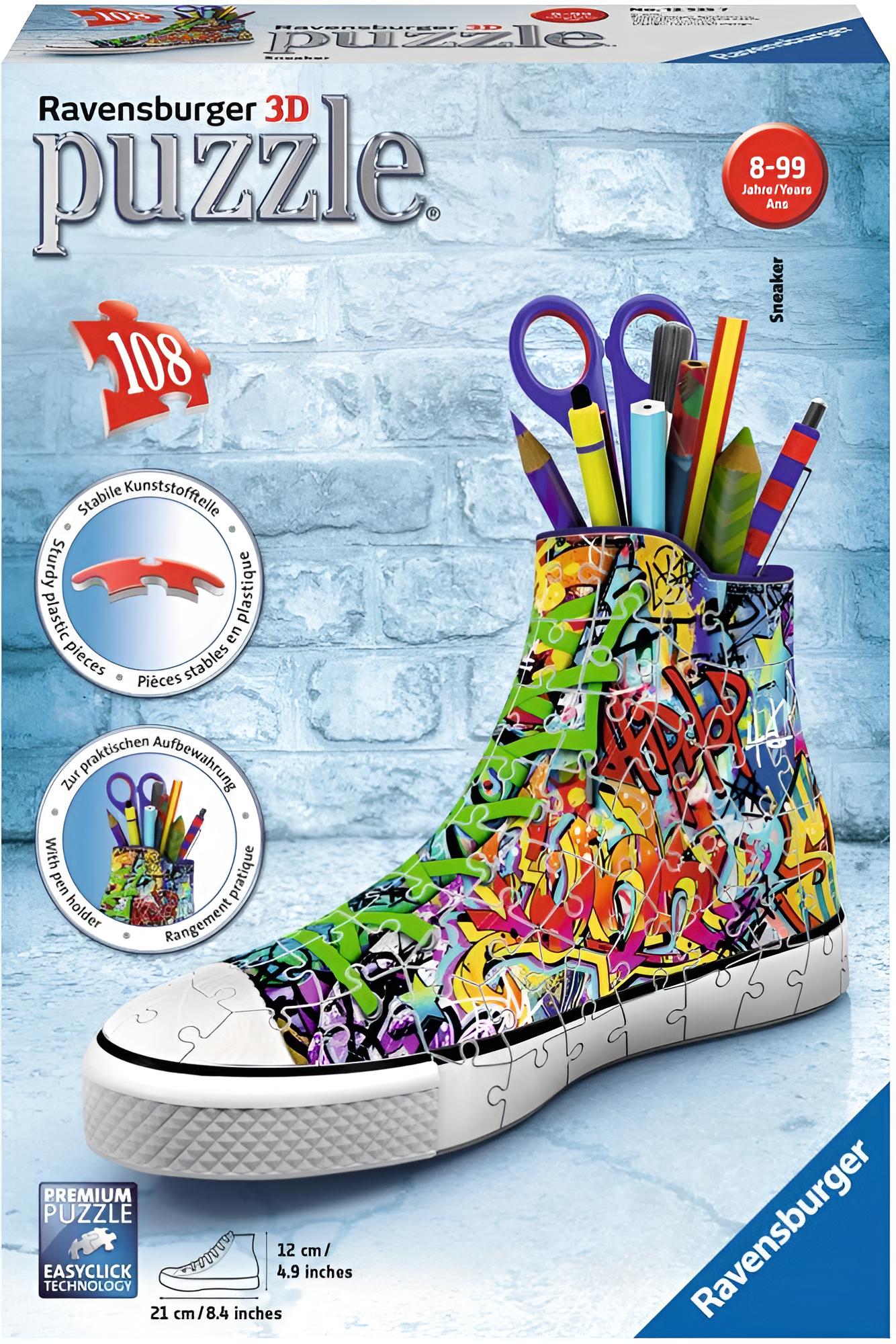Ravensburger 12535 Sneaker Graffiti Style 3D-Puzzle