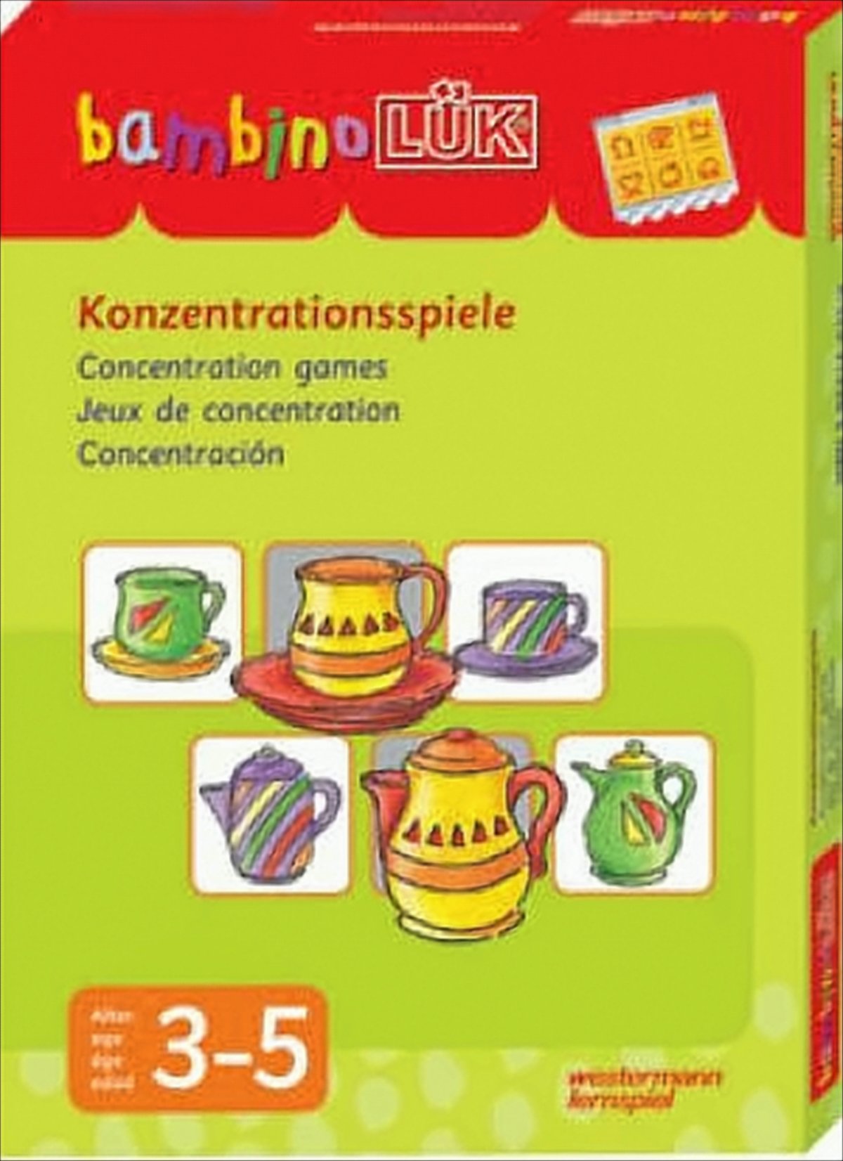 bambinoLÜK-Sets: bambinoLÜK-Set: 3/4/5 Jahre: Konzentrationsspiele