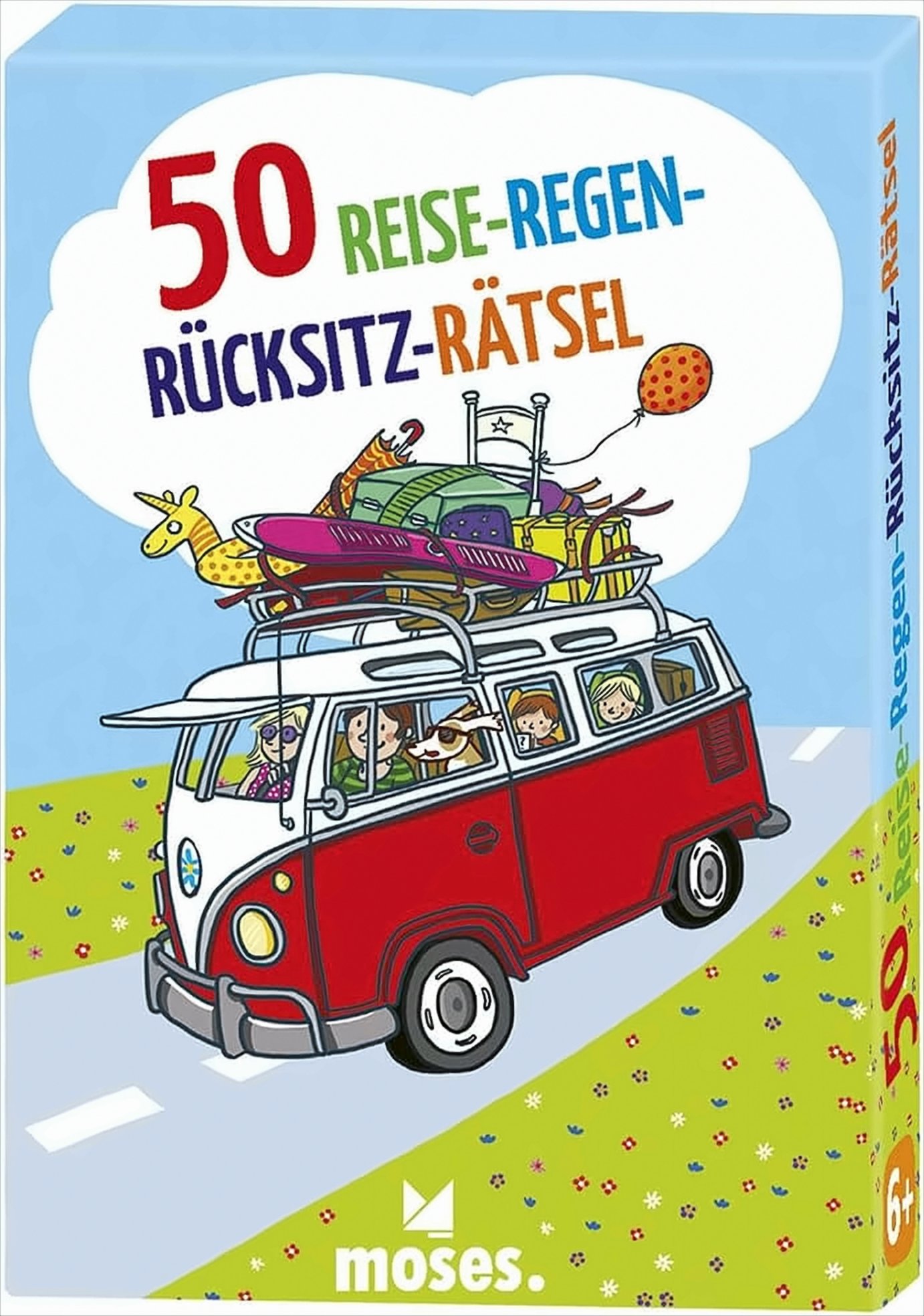 50 Reise-Regen-Rücksitz-Rätsel | Kinderbeschäftigung | Kartenset