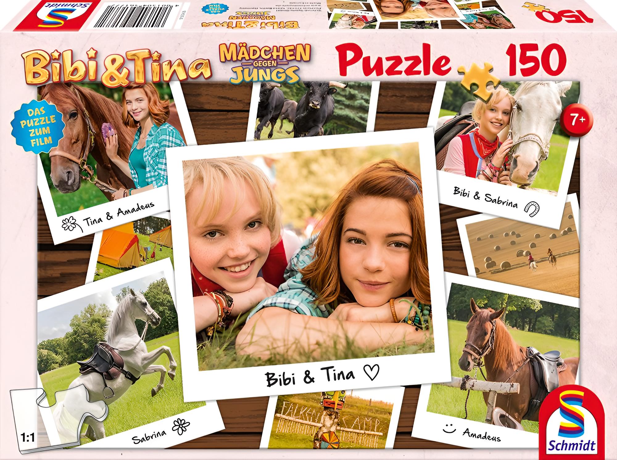 Bibi und Tina, Puzzle zum Film 3, Beste Freundinnen, 150 Teile