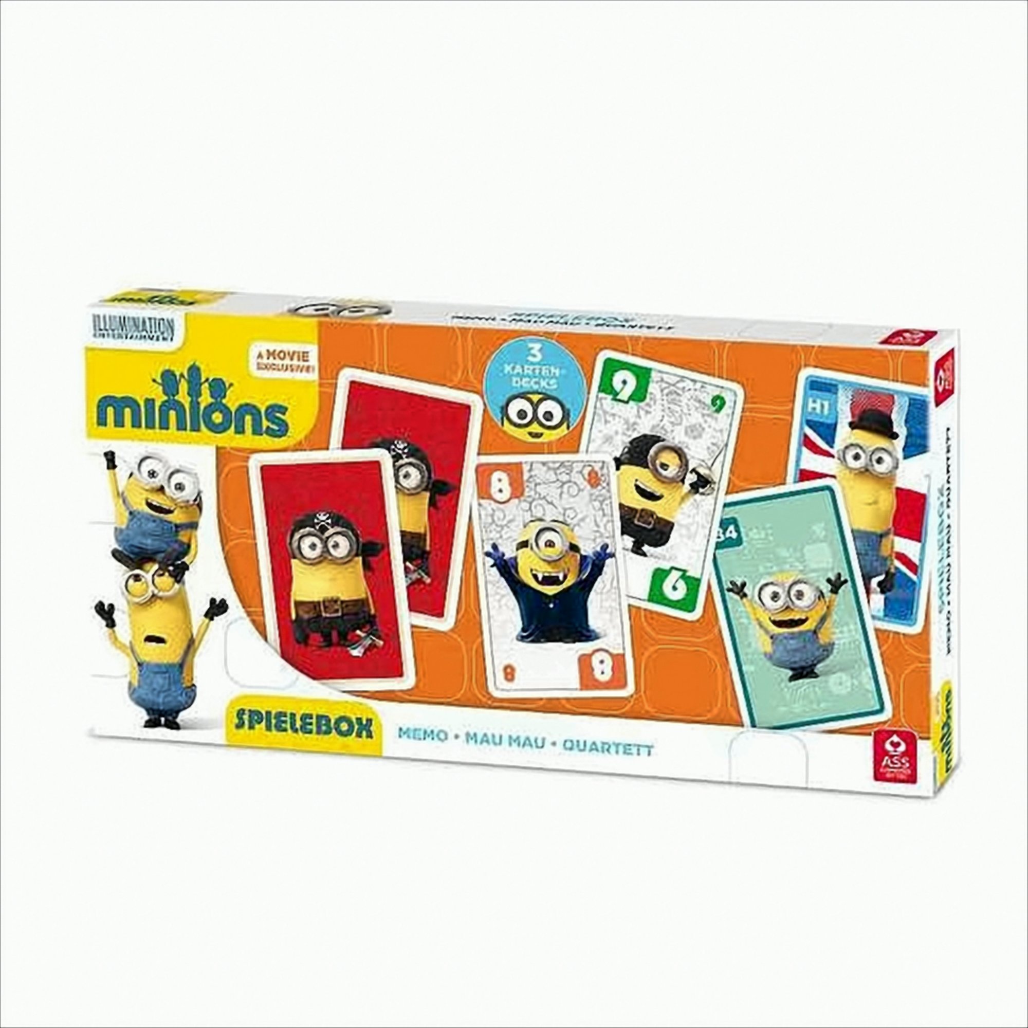 Minions 3-in-1 Spielebox
