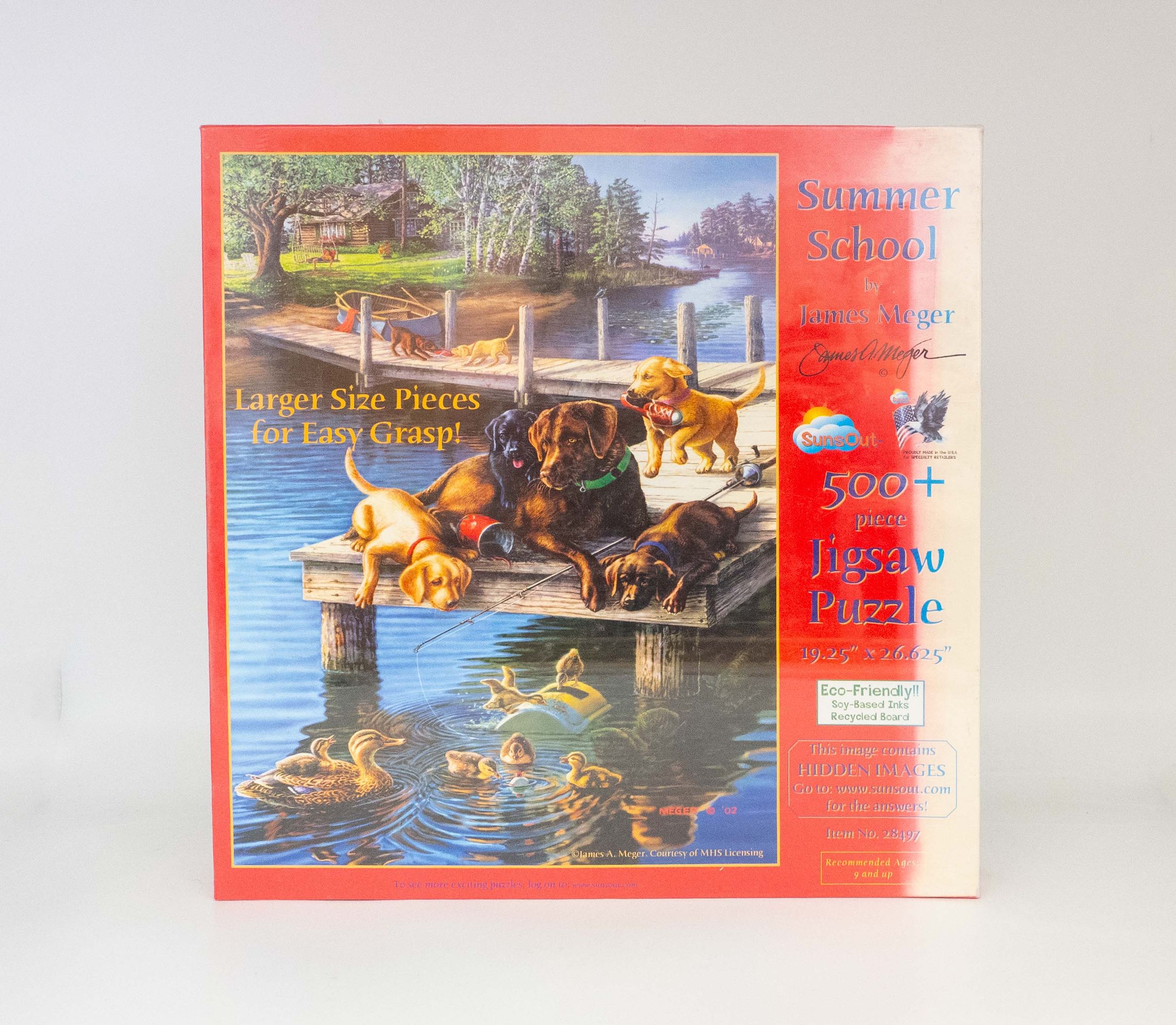 Sunsout Summer School - 500 Teile Puzzle