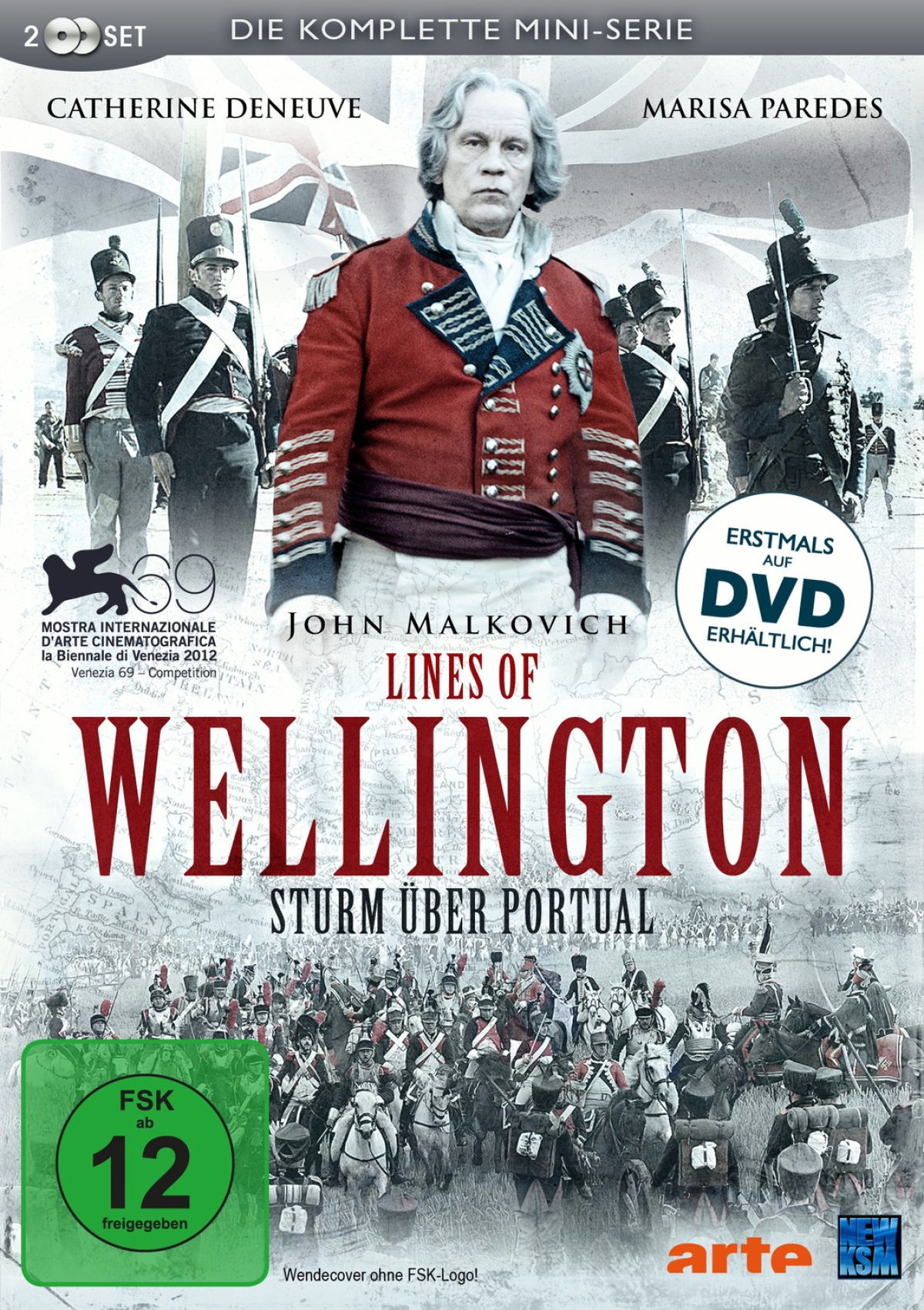 Lines of Wellington Sturm über Portugal (Die komplette Mini-Serie) (2 Discs)
