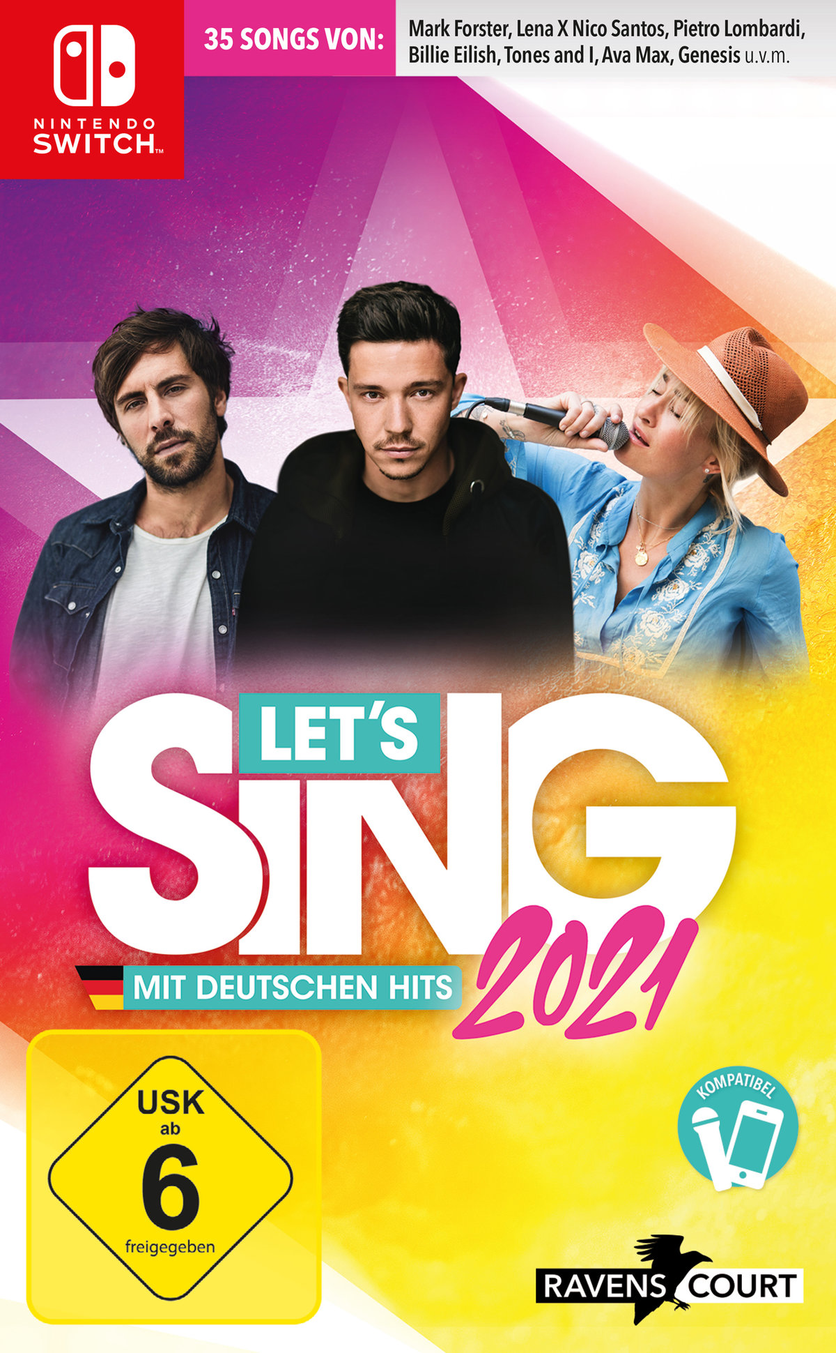 Let's Sing 2021 mit deutschen Hits (Switch) (USK)