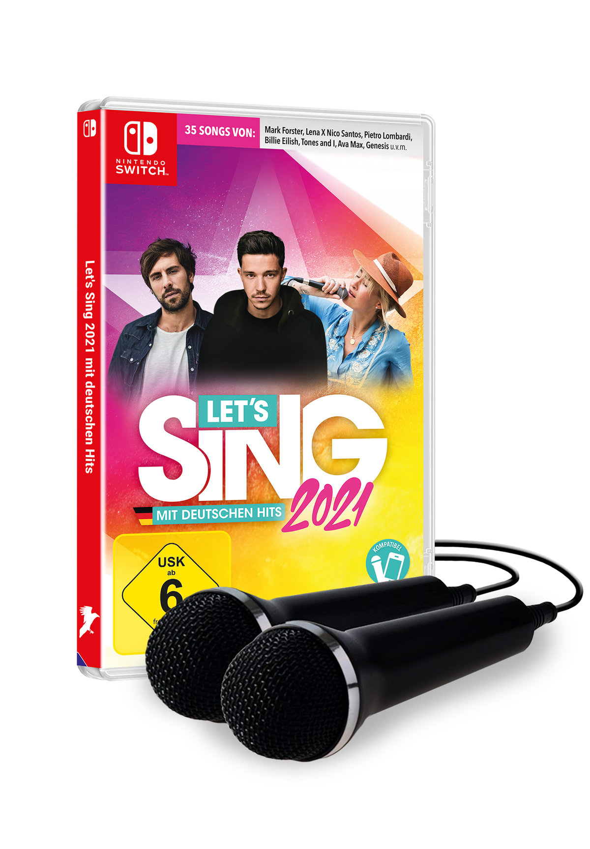 Let's Sing 2021 mit deutschen Hits [+ 2 Mics] (Switch) (USK)