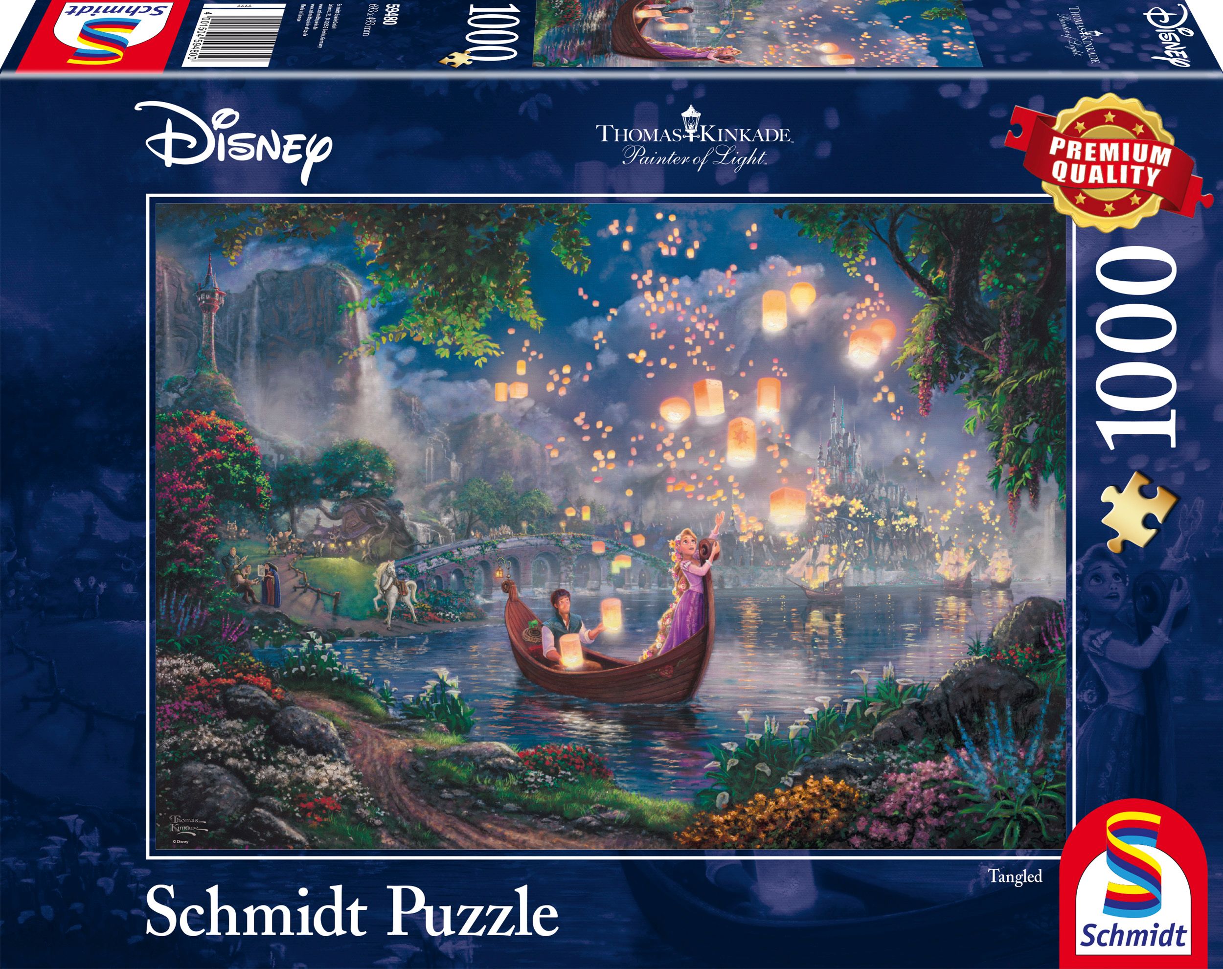 Rapunzel, 1.000 Teile Puzzle