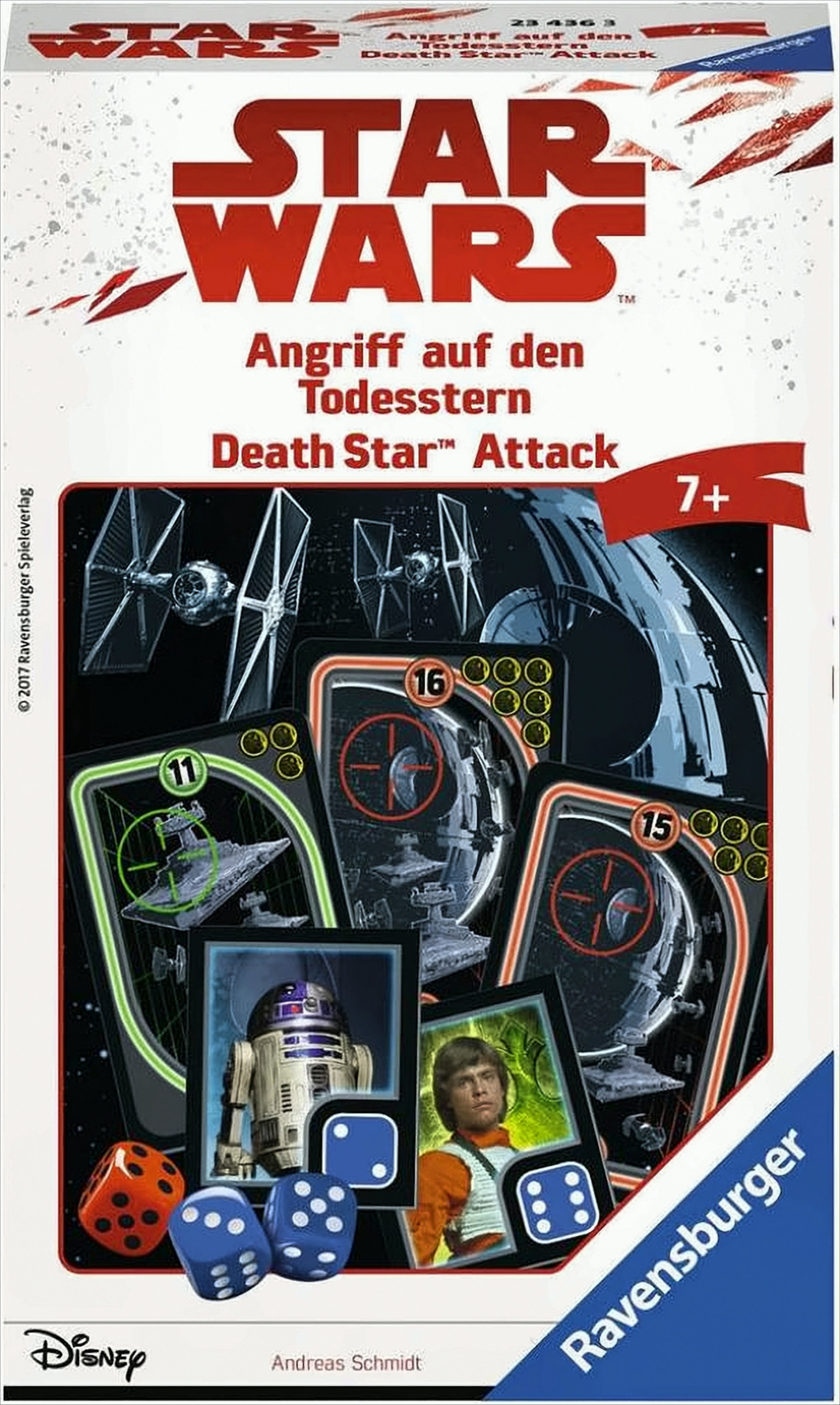 STAR WARS Angriff auf den Todesstern - Kinderspiel/ Reisespiel
