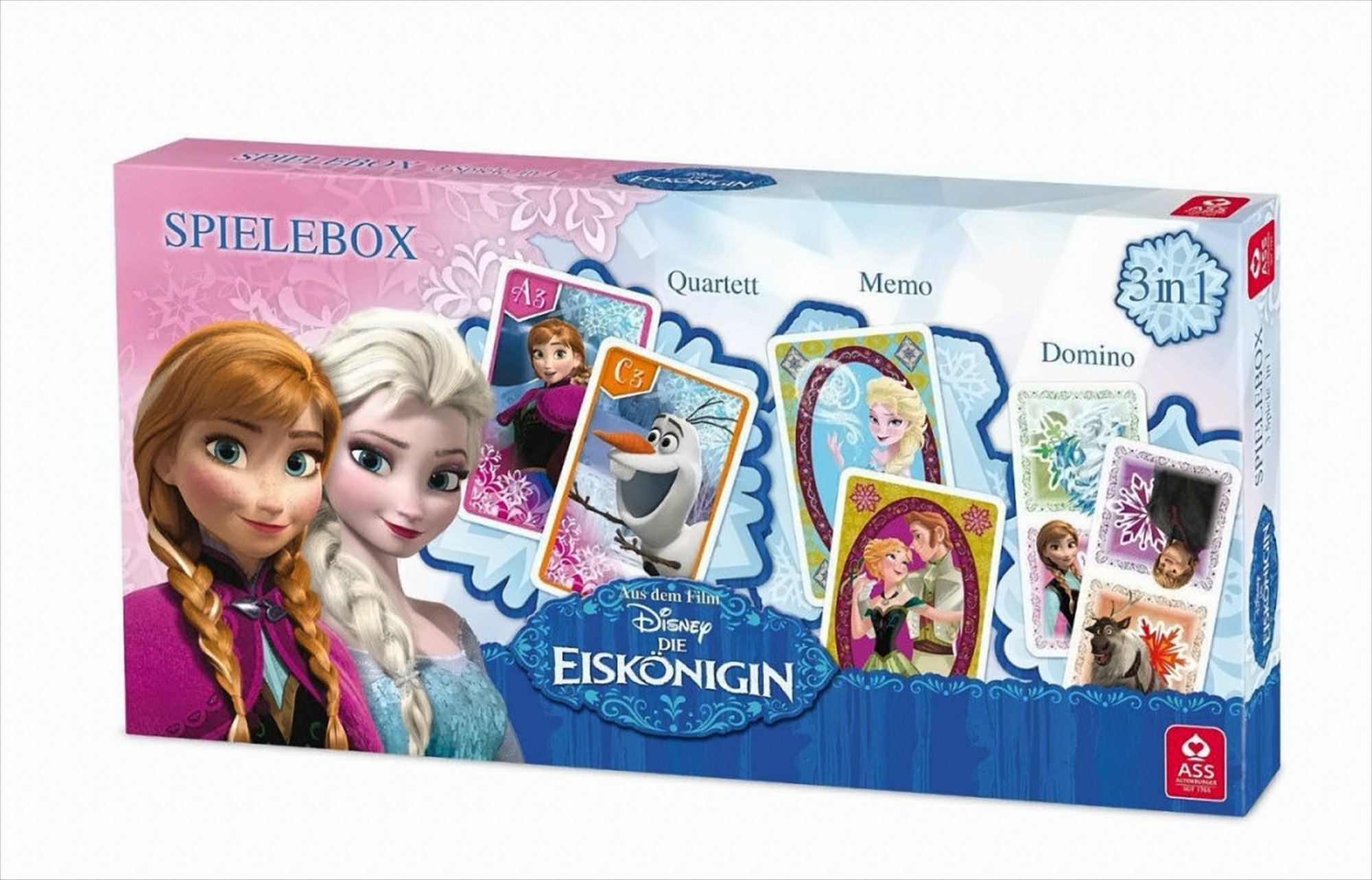 Die Eiskönigin 3-in-1 Spielebox
