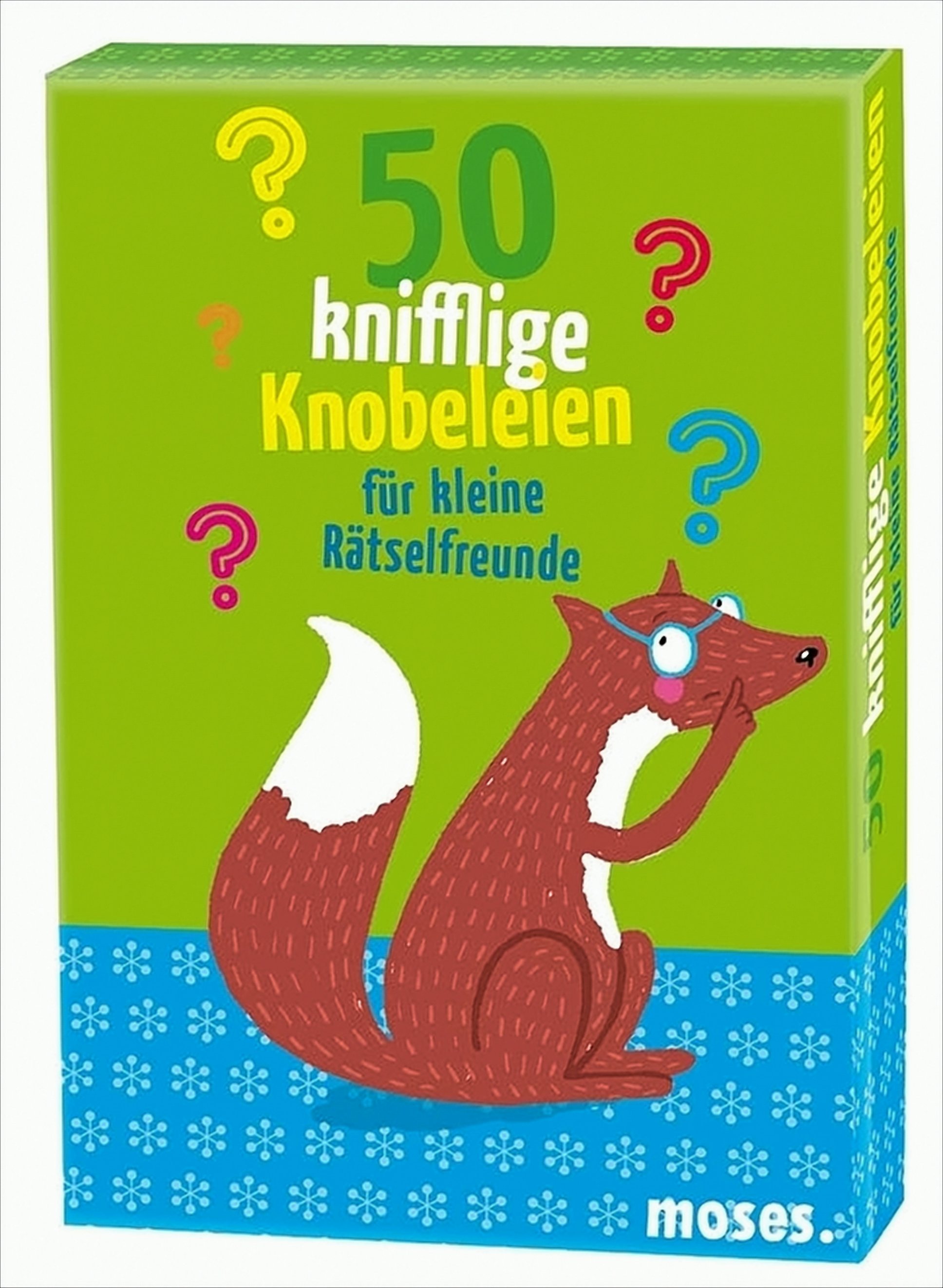 50 knifflige Knobeleien für kleine Rätselfreunde